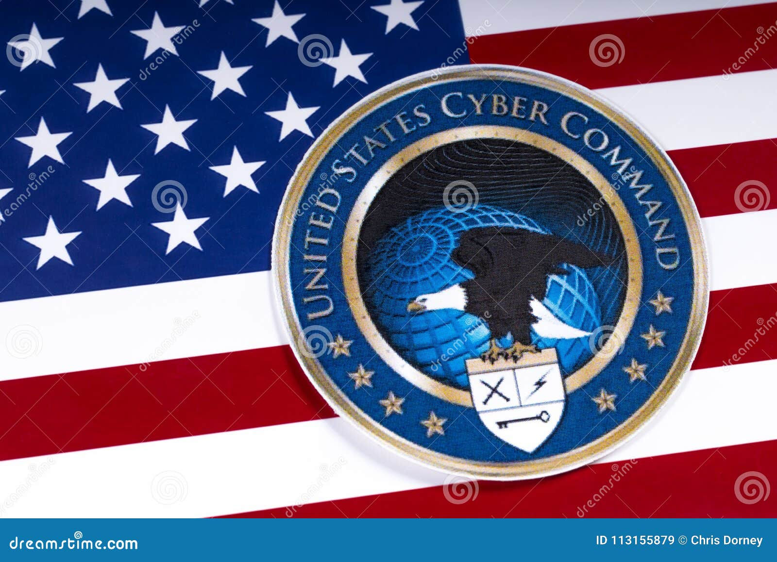 Wallpaper #GmdZ85IBSpphPi3-UHWP50 United States Cyber Command and the Us Flag Editorial Stock Image