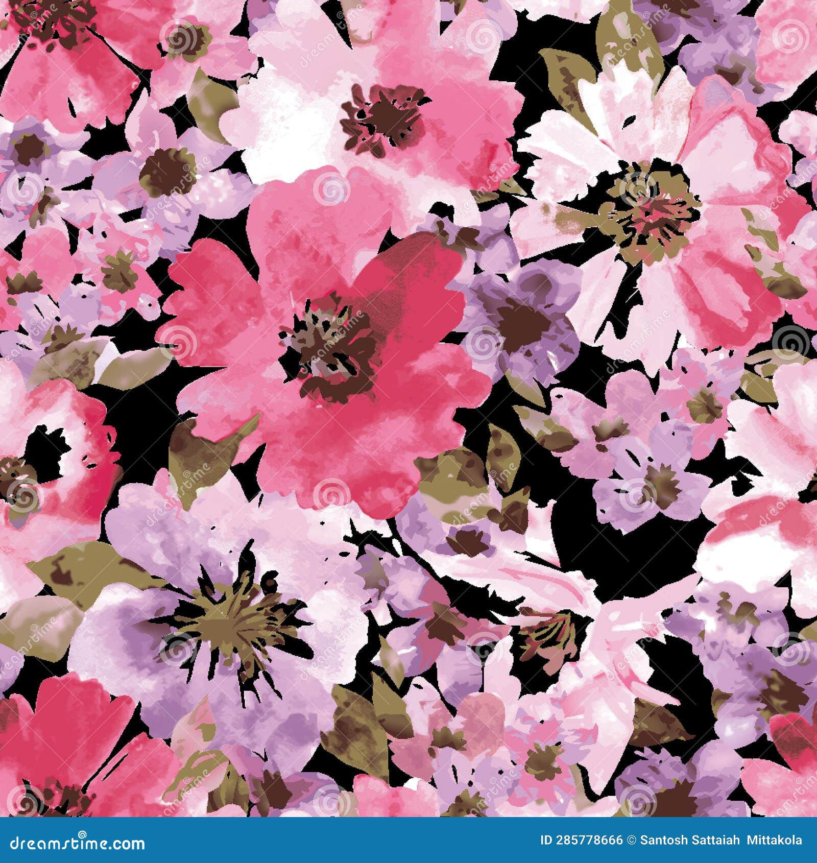 Wallpaper #4GdP9JIBSpphPi3-k3mn79 Beautiful Flower Pattern Floral Colorful Seamless Floral Flower