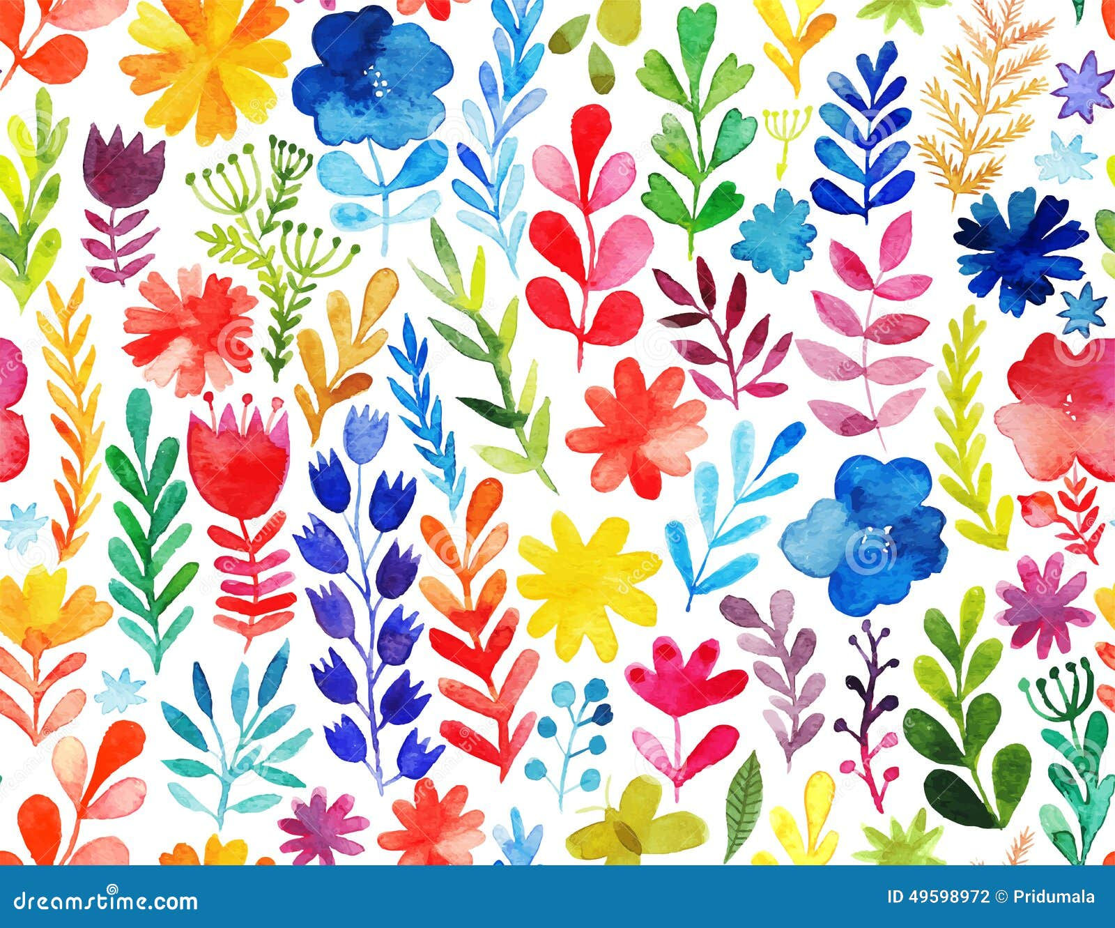 Wallpaper #4B2MLZMBlOZrFDOkv9C483 Vector Pattern with Flowers and Plants Floral Decor Original Floral