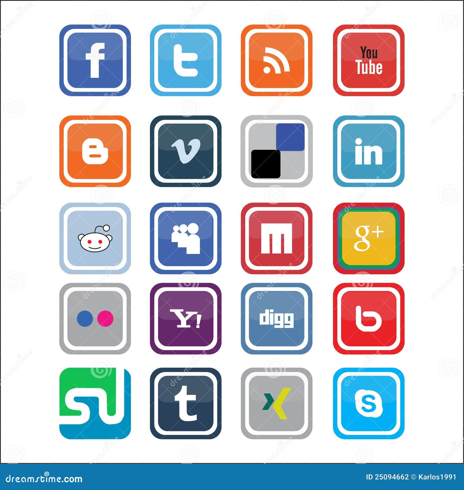 Wallpaper #lWe_75IBSpphPi3-ZGNL158 Vector Social Media Icons Editorial Photography Illustration of Vimeo