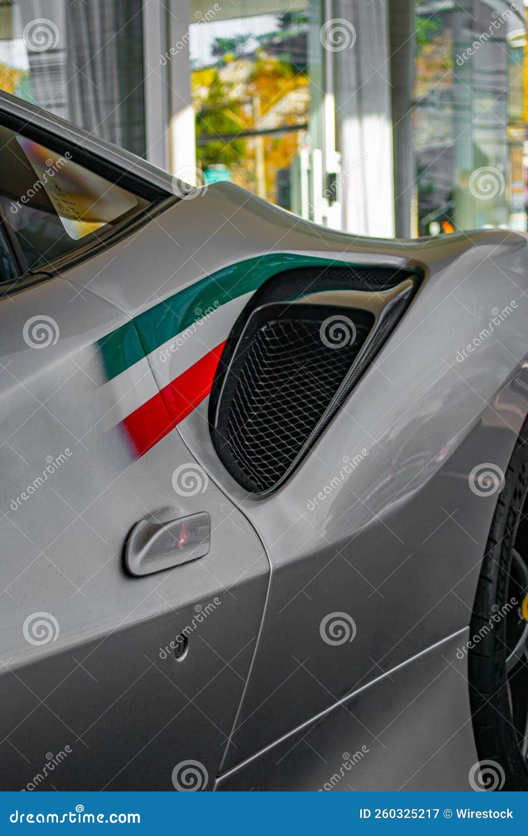 Wallpaper #JX3n9I4Bnwiau_P6bRH-2 Vertical Shot of a Ferrari 488 Pista with the Italian Flag Editorial