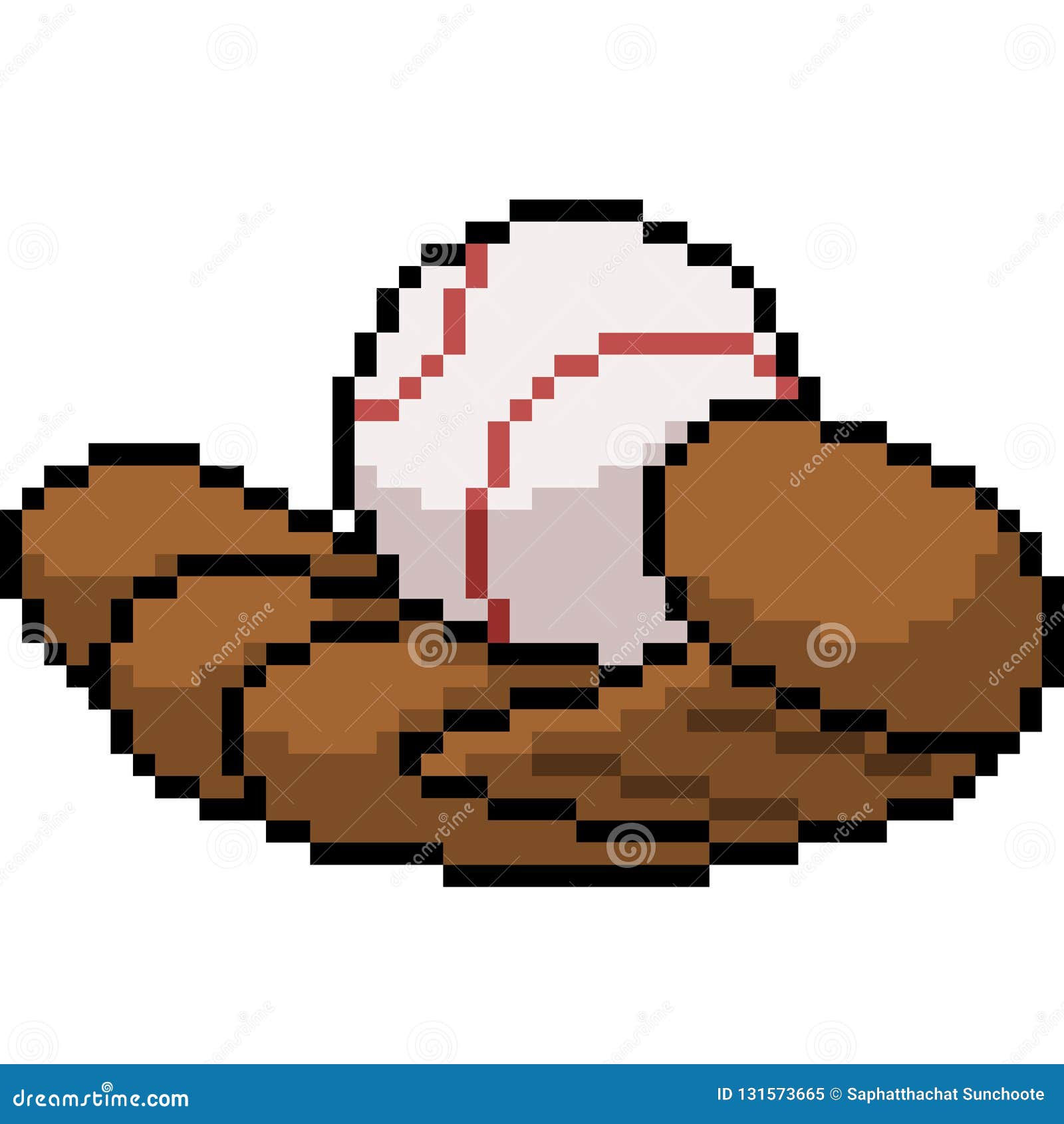 Wallpaper #txdfPpMBPLD5_VEN0t9L50 Vector Pixel Art Baseball Glove Stock Vector Illustration of