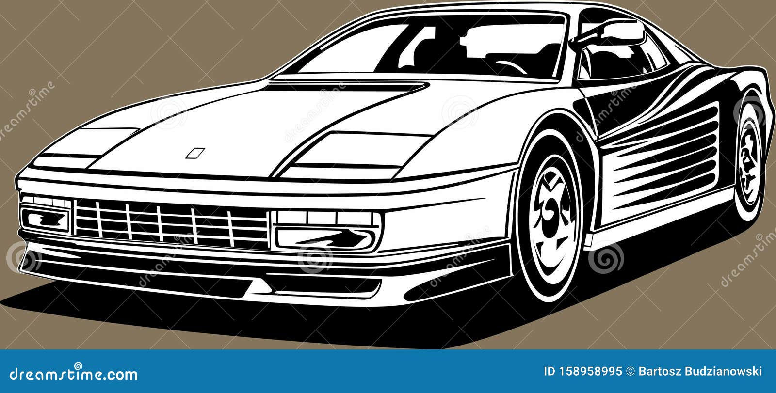 Wallpaper #7Rq5TpMB1yWOL4qgGH3w452 Ferrari Testarossa Retro Atelier Yuwaciaojp