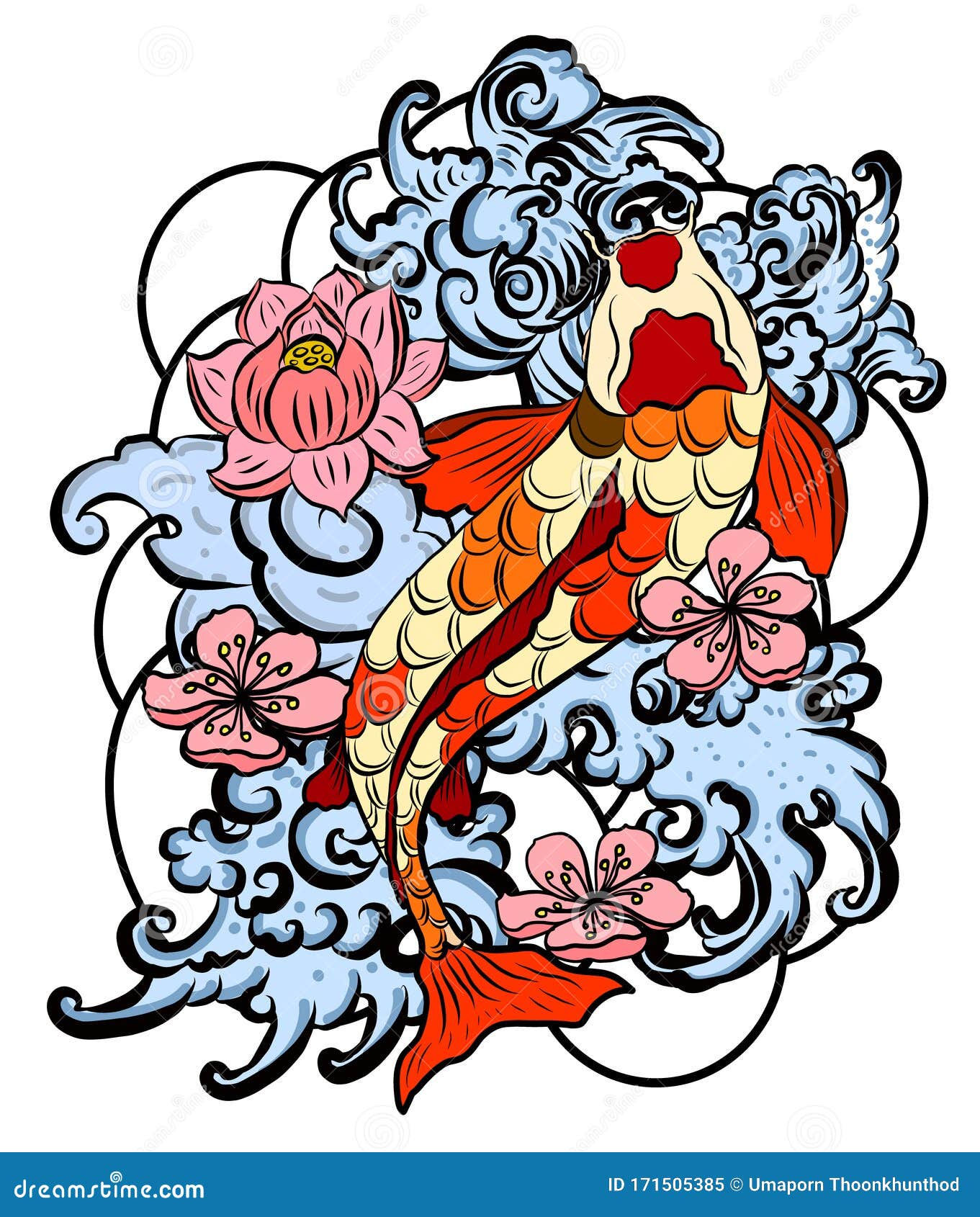 Wallpaper #5e6bc Black Yellow Koi Fish Fish Koi Tattoo Png and Vector with 5016 the