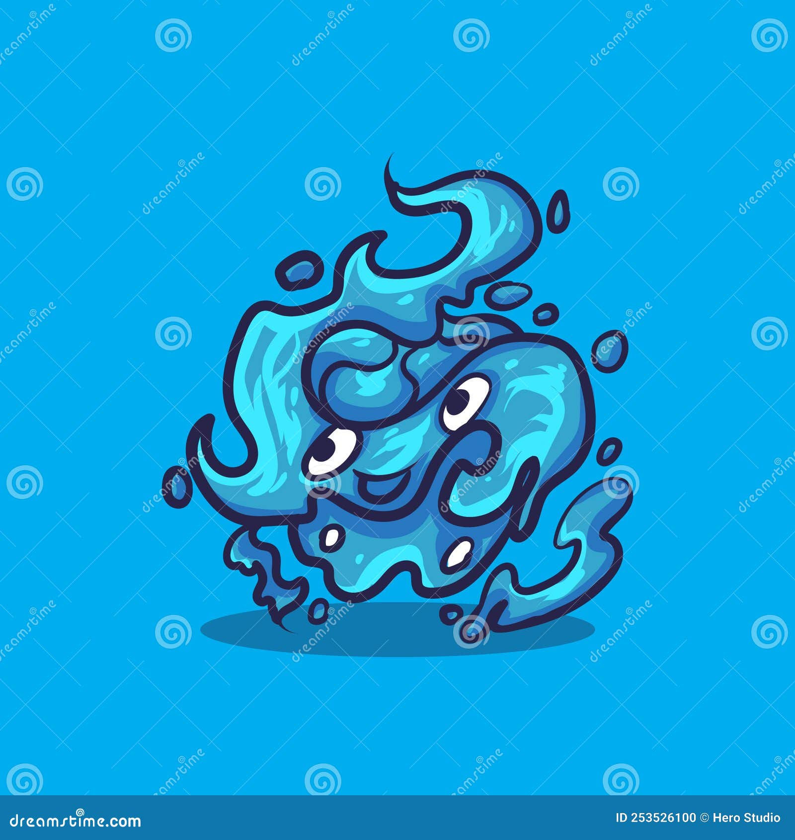 Wallpaper #g5xx4ZIBZHQxiYarILvn286 Vector Illustration of Water Element Stock Vector Illustration of