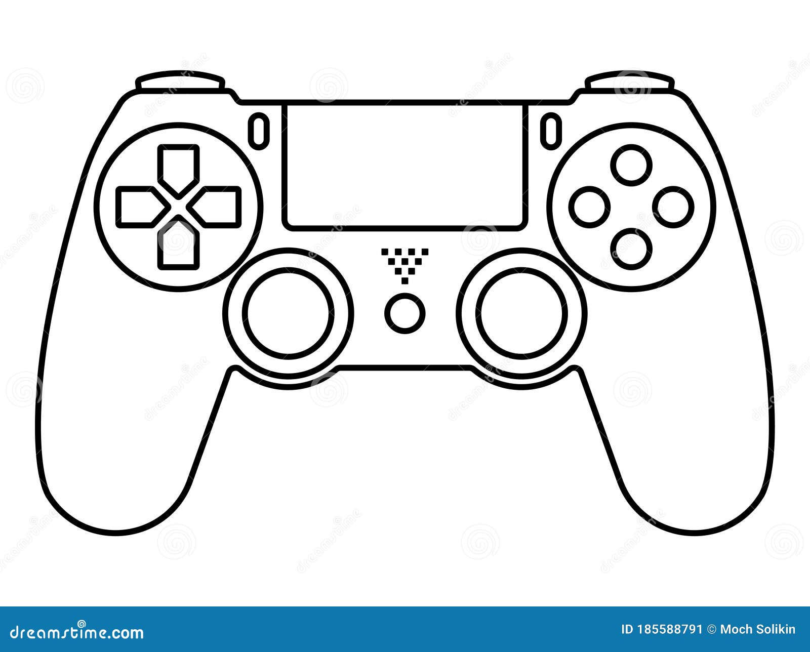 Wallpaper #tmjAG5MBSpphPi3-gSCS268 Video Game PS4 Controllers Gamepad Line Art Icons for Apps and