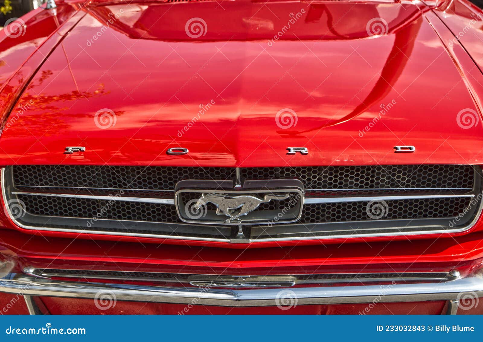Wallpaper #n32L8Y4Bnwiau_P6pgnv36 1966 Vintage Rare Red Ford Mustang Hood Editorial Stock Photo Image
