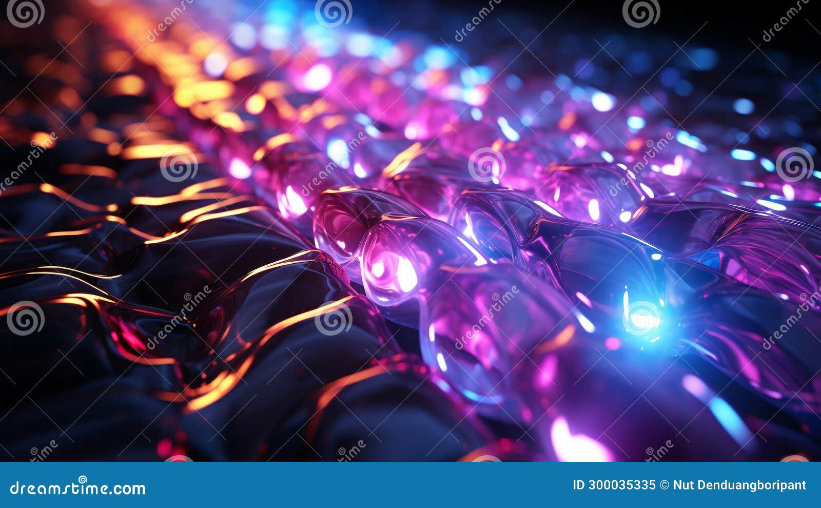 Wallpaper #A0ApMJMBJhL2WPbazsCh42 Vibrant Galactic Purple and Electric Blue Neon Lights Abstract Art