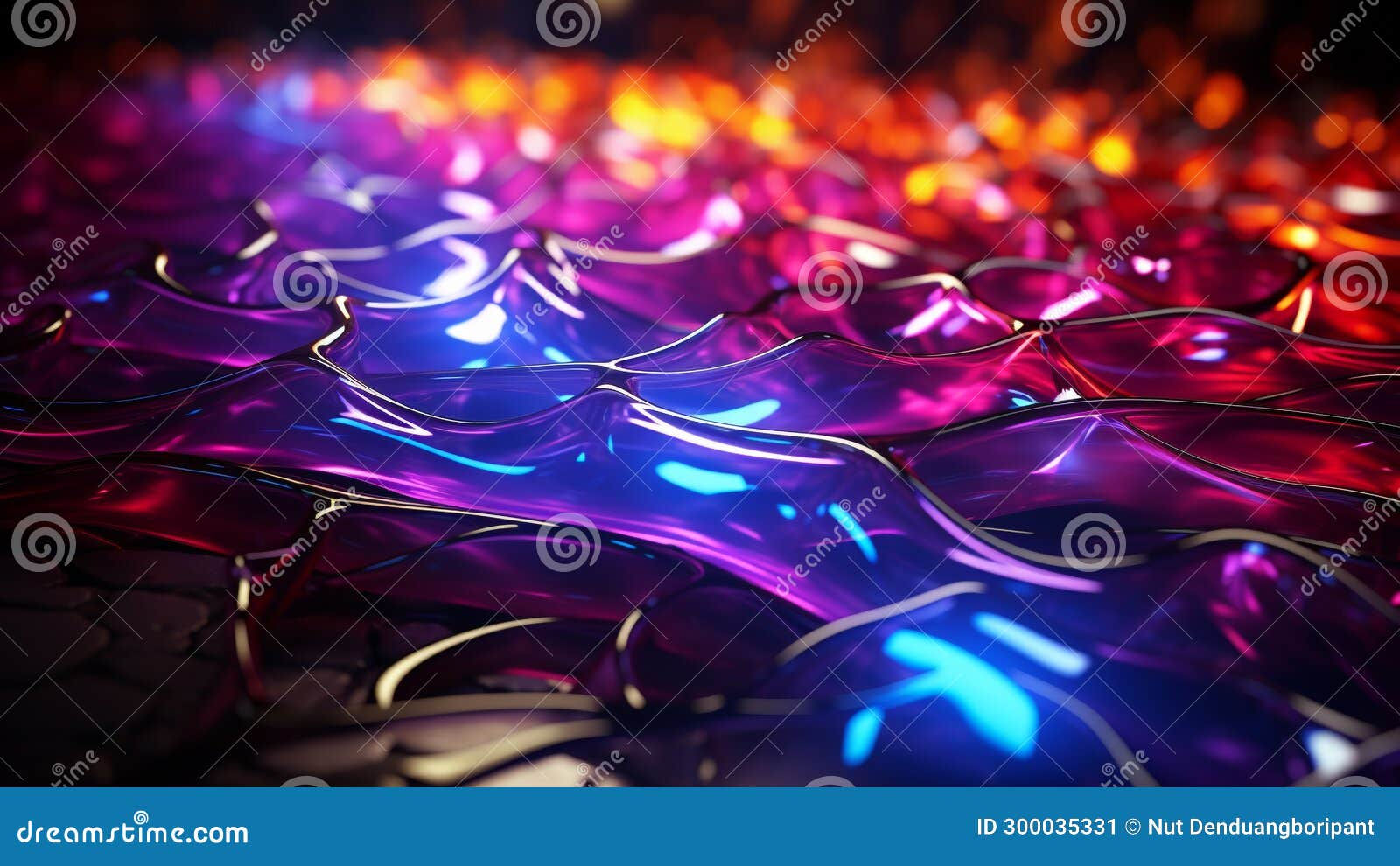 Wallpaper #A0ApMJMBJhL2WPbazsCh44 Vibrant Galactic Purple and Electric Blue Neon Lights Abstract Art