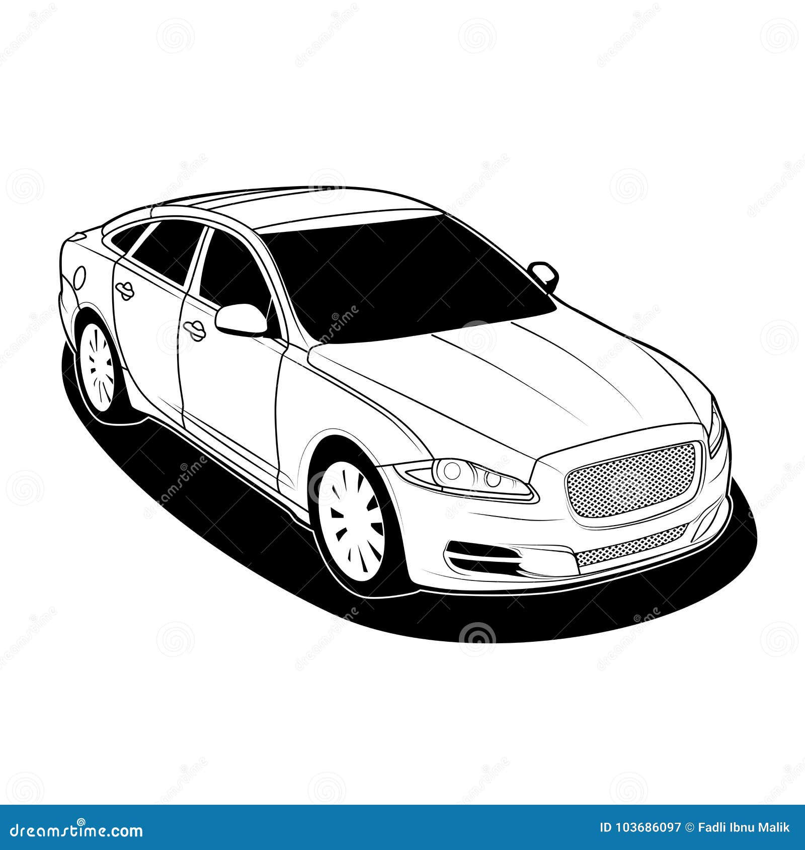 Wallpaper #Q2jaHJMBSpphPi3-7CQA274 Jaguar Xj 2010 Vector Editorial Photography Illustration of British