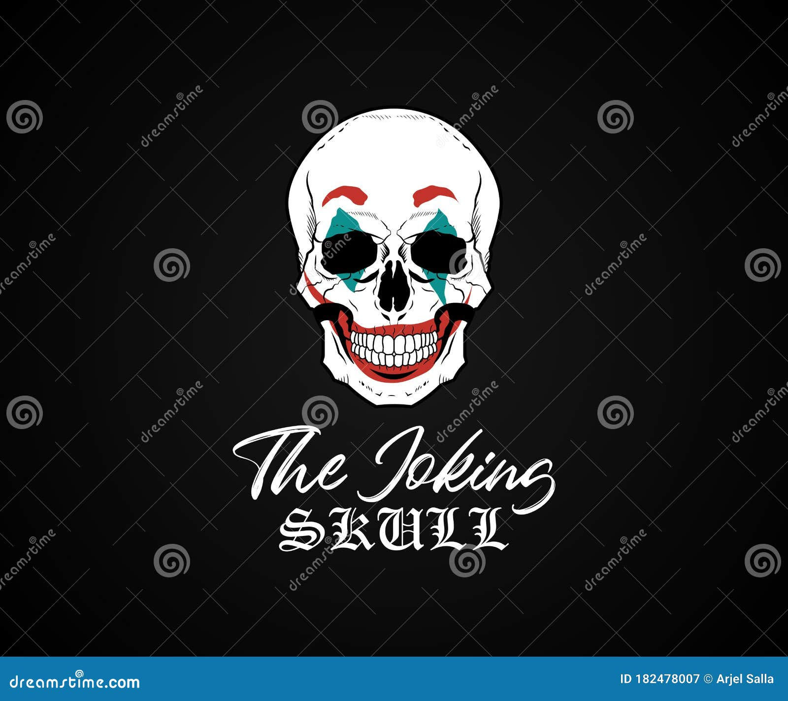Wallpaper #dwO7YpMBpyOg8YnEENNL141 Joker Skull Vector Graphics Image Cartoondealercom 139714308