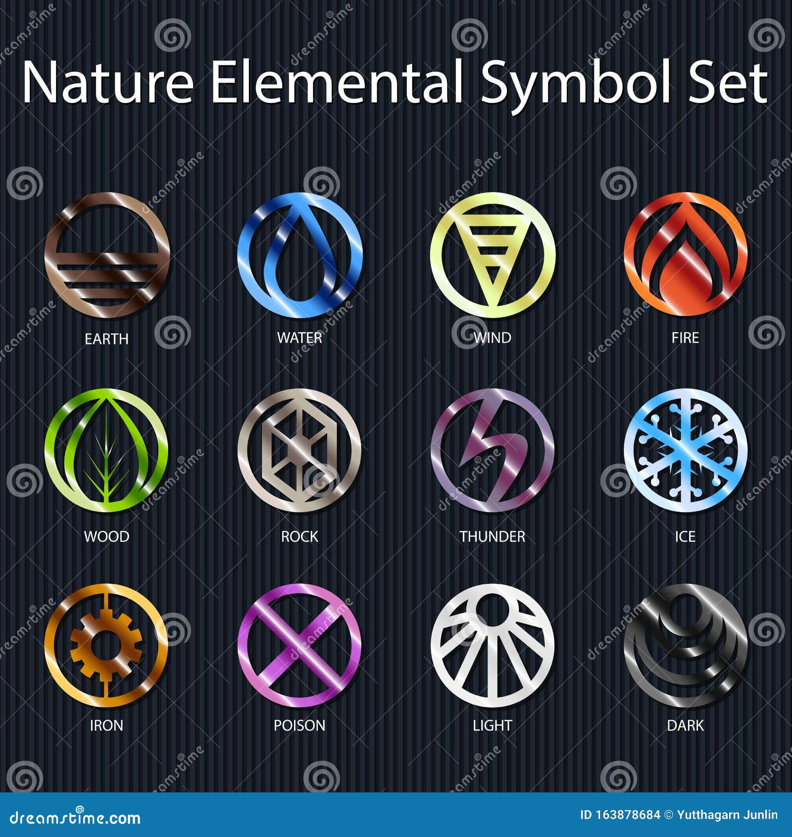 Wallpaper #MWff55IBSpphPi3-fDqn23 Elemental Stock Illustrations Vecteurs Clipart 4144 Stock