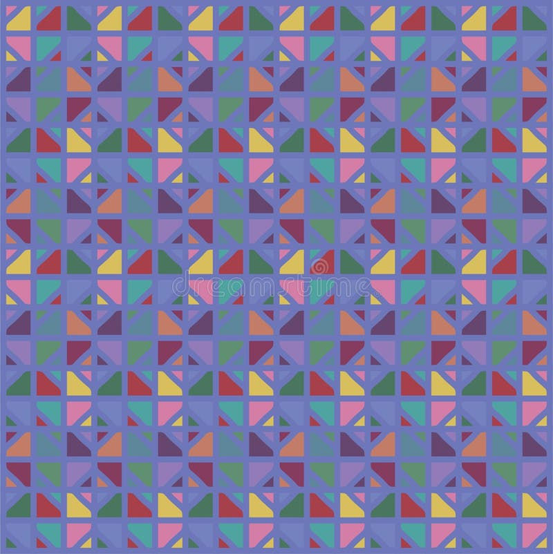 Wallpaper #_bix25IBJvJKYCmEN_fQ35 Colorful Seamless Triangle Pattern Abstract Illustrator Geometric