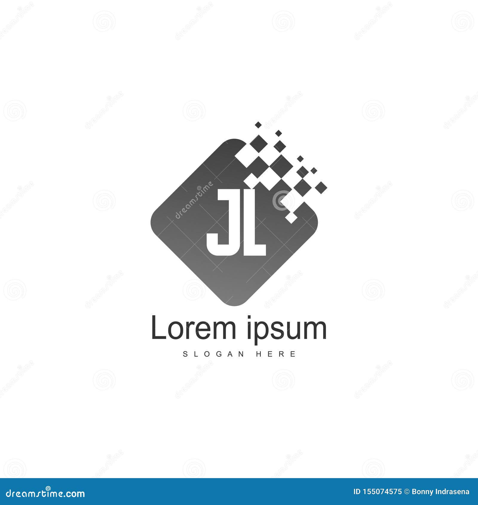 Wallpaper #32gDHZMBSpphPi3-UySa160 Initial Jl Logo Template with Modern Frame Minimalist Jl Letter Logo