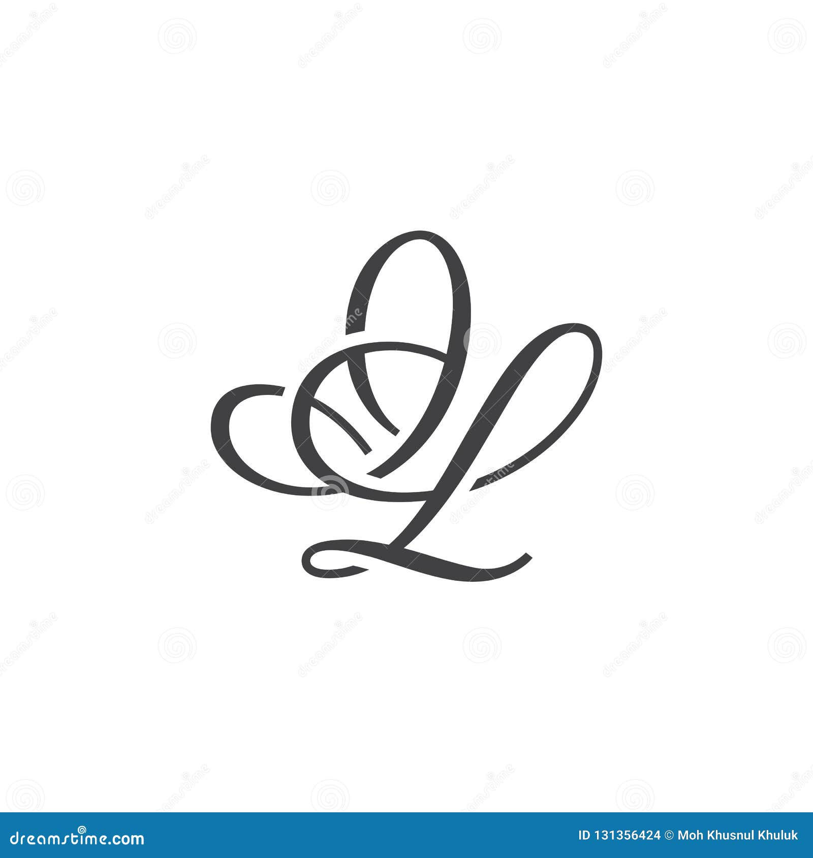 Wallpaper #32gDHZMBSpphPi3-UySa214 Initial Letter Jl Logo Unique Black Color Stock Vector Illustration