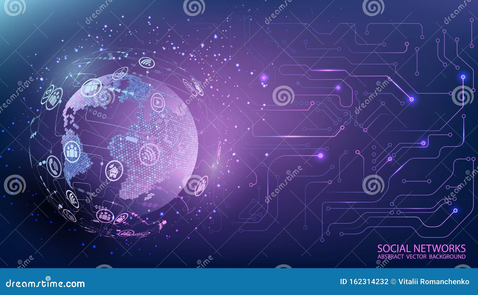 Wallpaper #WGh6GZMBSpphPi3-IxeB440 Virtual Technology Line Icons Collection Immersion Interface