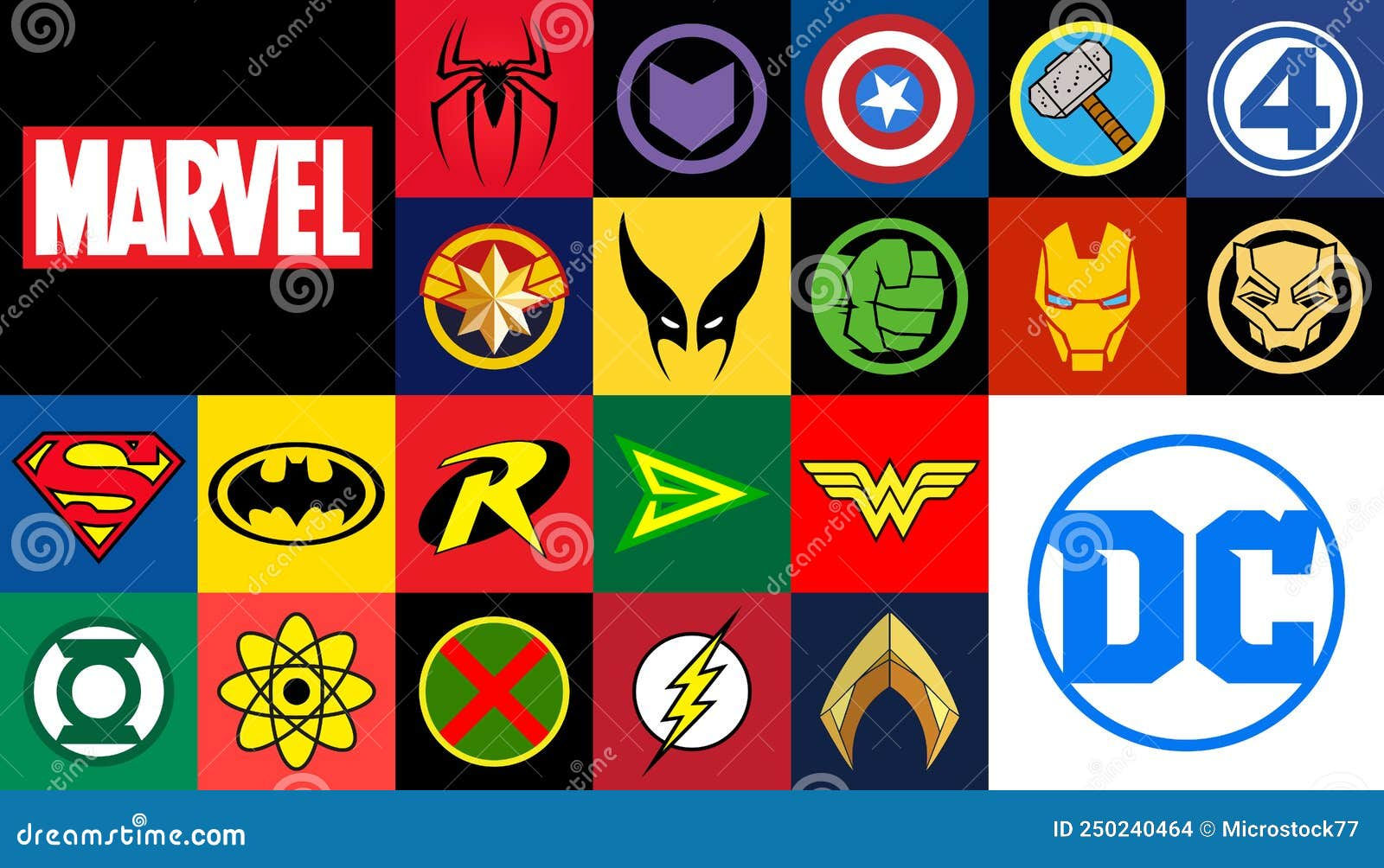 Wallpaper #3zEbNpMB5zzyi_yYd1hO259 Superhero Logos Marvel