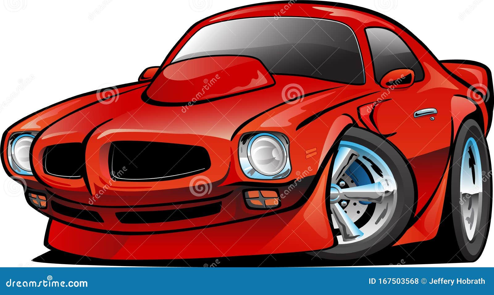 Wallpaper #UEABMJMBJhL2WPbawr9e83 Seventies American Classic Muscle Car Cartoon Isolated Vector