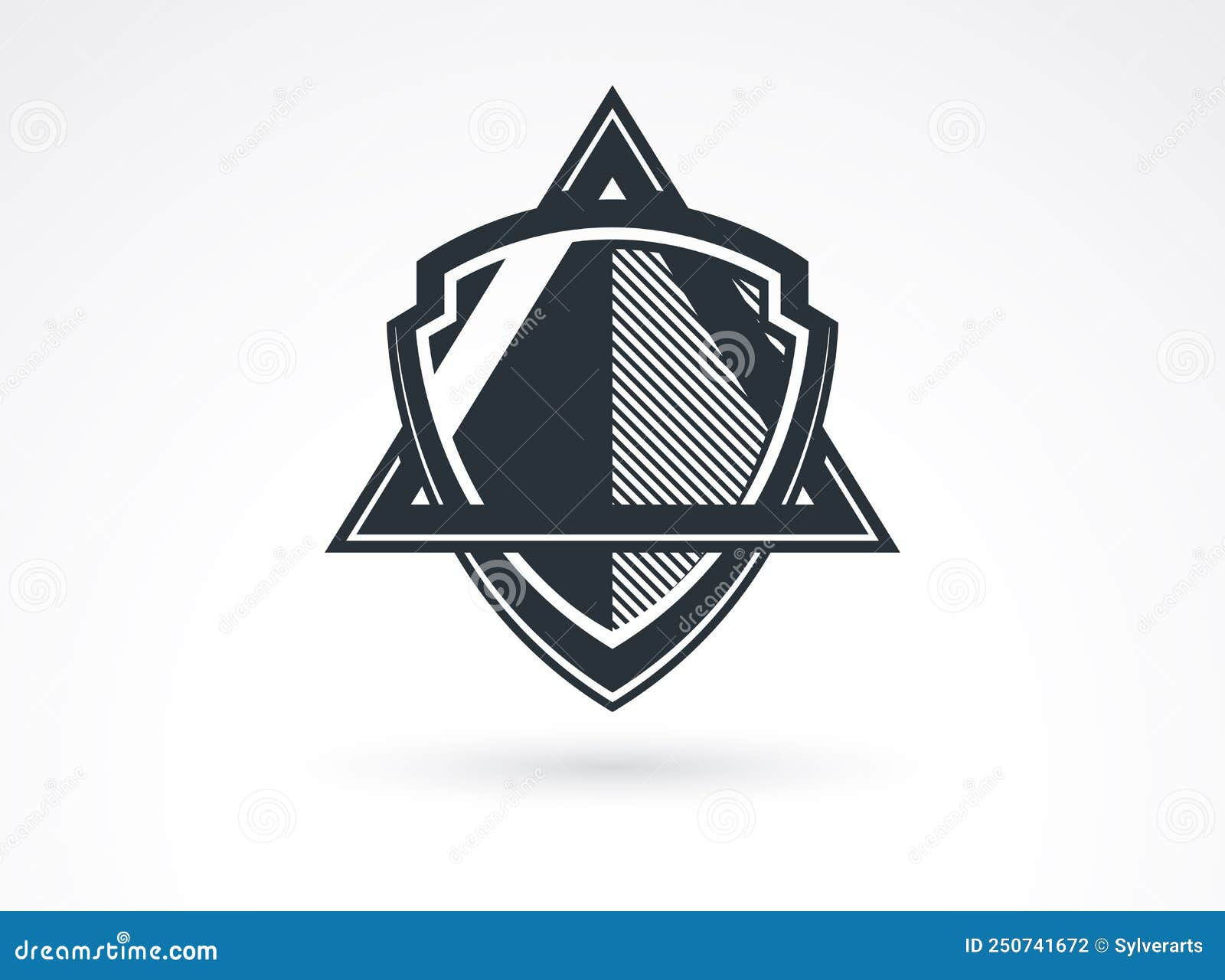 Wallpaper #Bx0jLJMBlOZrFDOkv8p0211 Shield with Triangle Sign Vector Symbol Stock Vector Illustration of