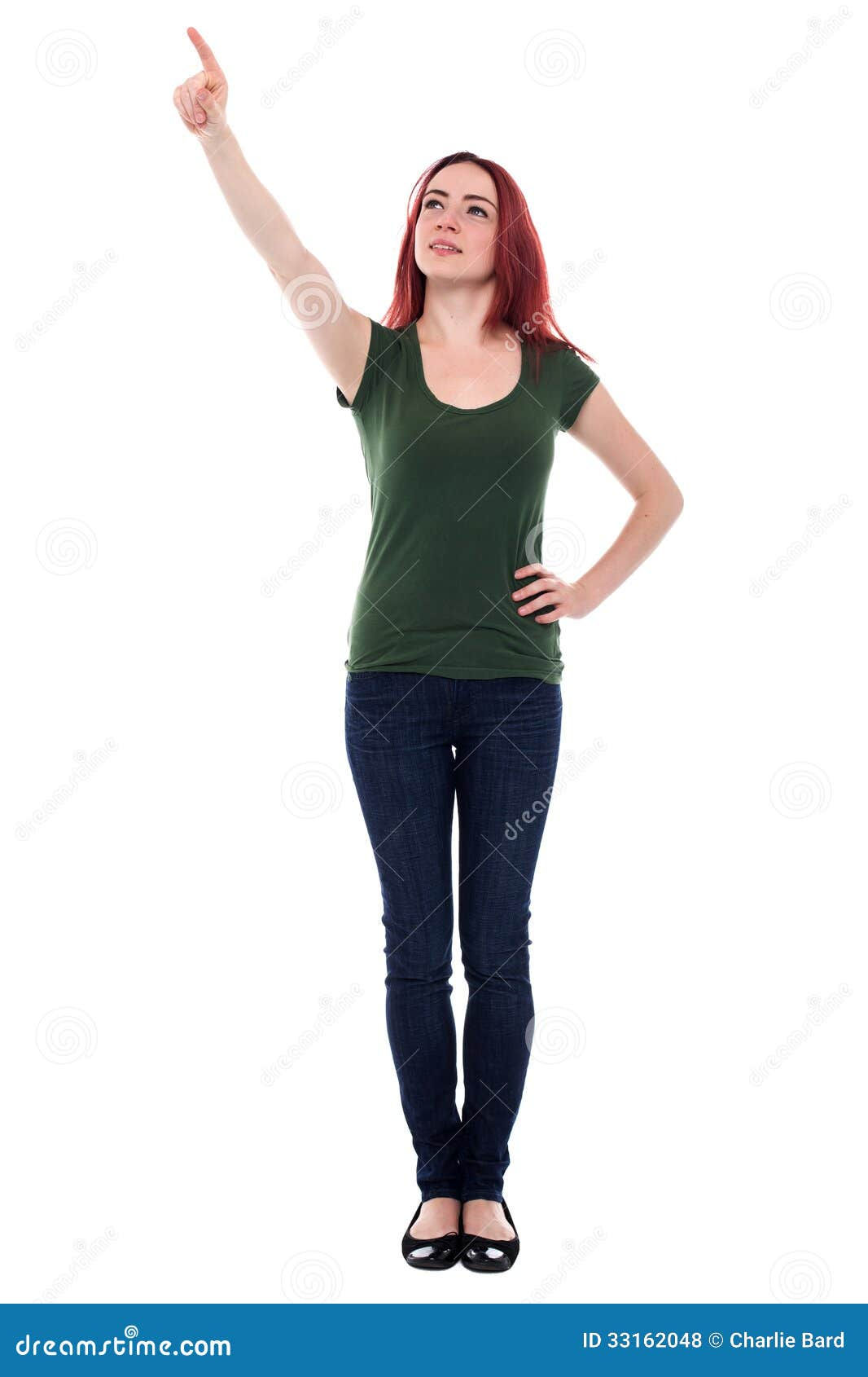 Wallpaper #q5y34JIBZHQxiYarwLdA254 Student Pointing Up Above Her Head Stock Photo Image of Pointing
