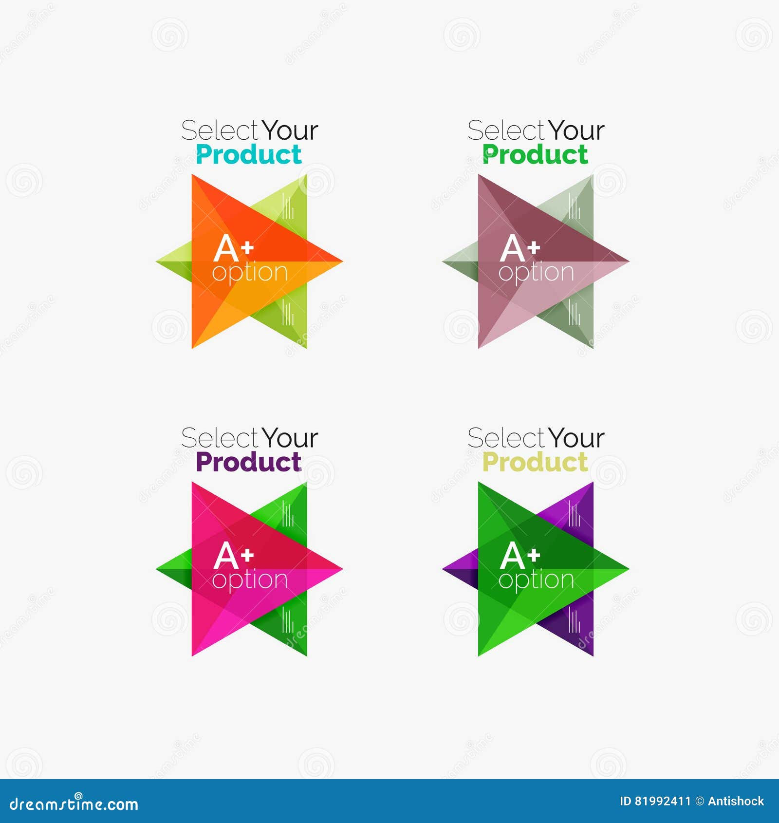 Wallpaper #VWcrC5MBSpphPi3-B9iE64 Set of Triangle Infographic Layouts with Text and Options Stock Vector