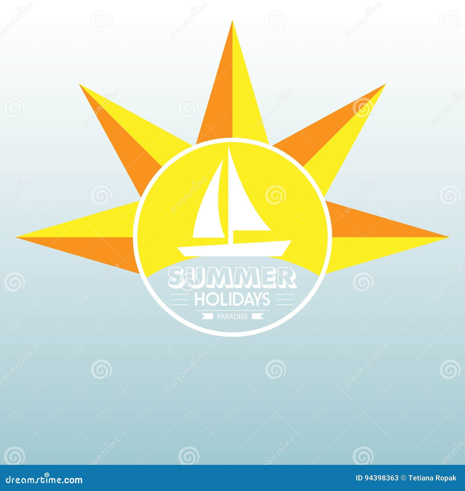 Wallpaper #uGdr8ZIBSpphPi3-MmsY146 Summer Label Lettering Typography Illustration on Light Background