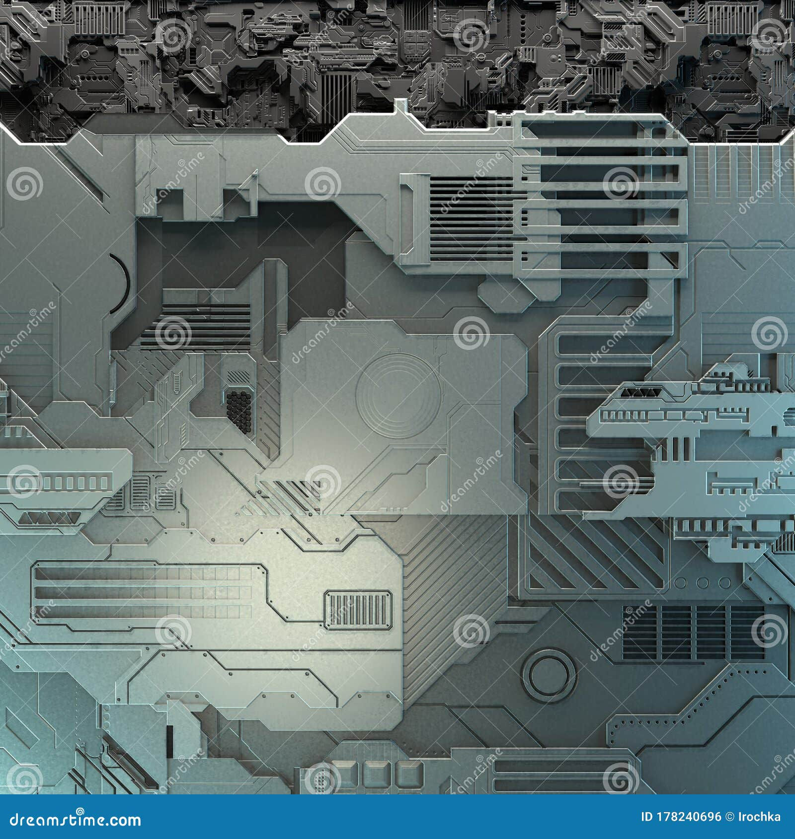 Wallpaper #jhmKHo8BtGB6xQ788nlI23 Scifi Panels Futuristic Texture Spaceship Hull Geometric Pattern 3D
