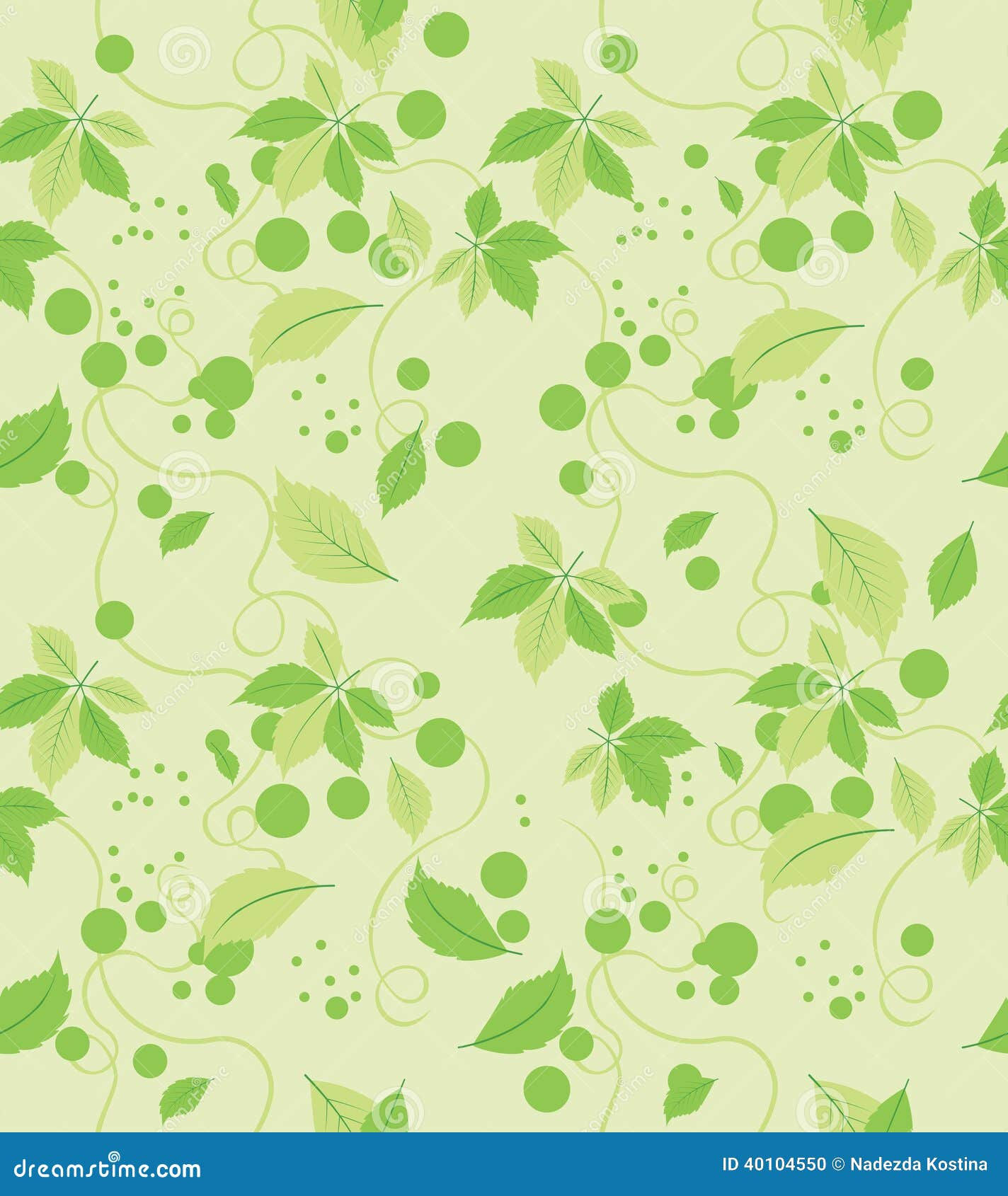 Wallpaper #am19apcBycdYOYFTxHE685 Seamless Abstract Green Leaves Pattern Stock Vector Illustration of