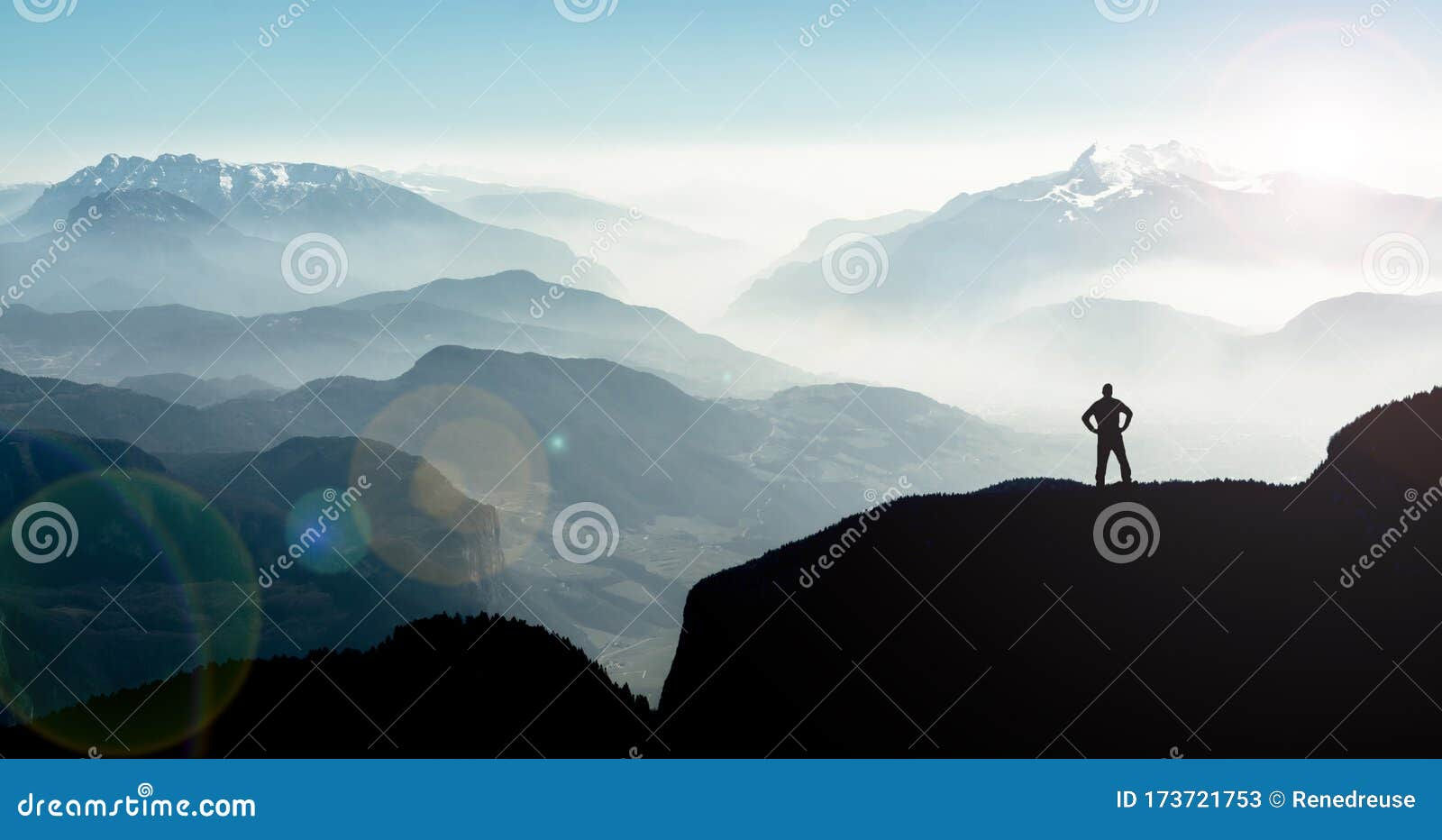 Wallpaper #x--qS5MBMN-XEVvVnztn153 Spectacular Mountain Ranges Silhouettes Man Reaching Summit Enjoying