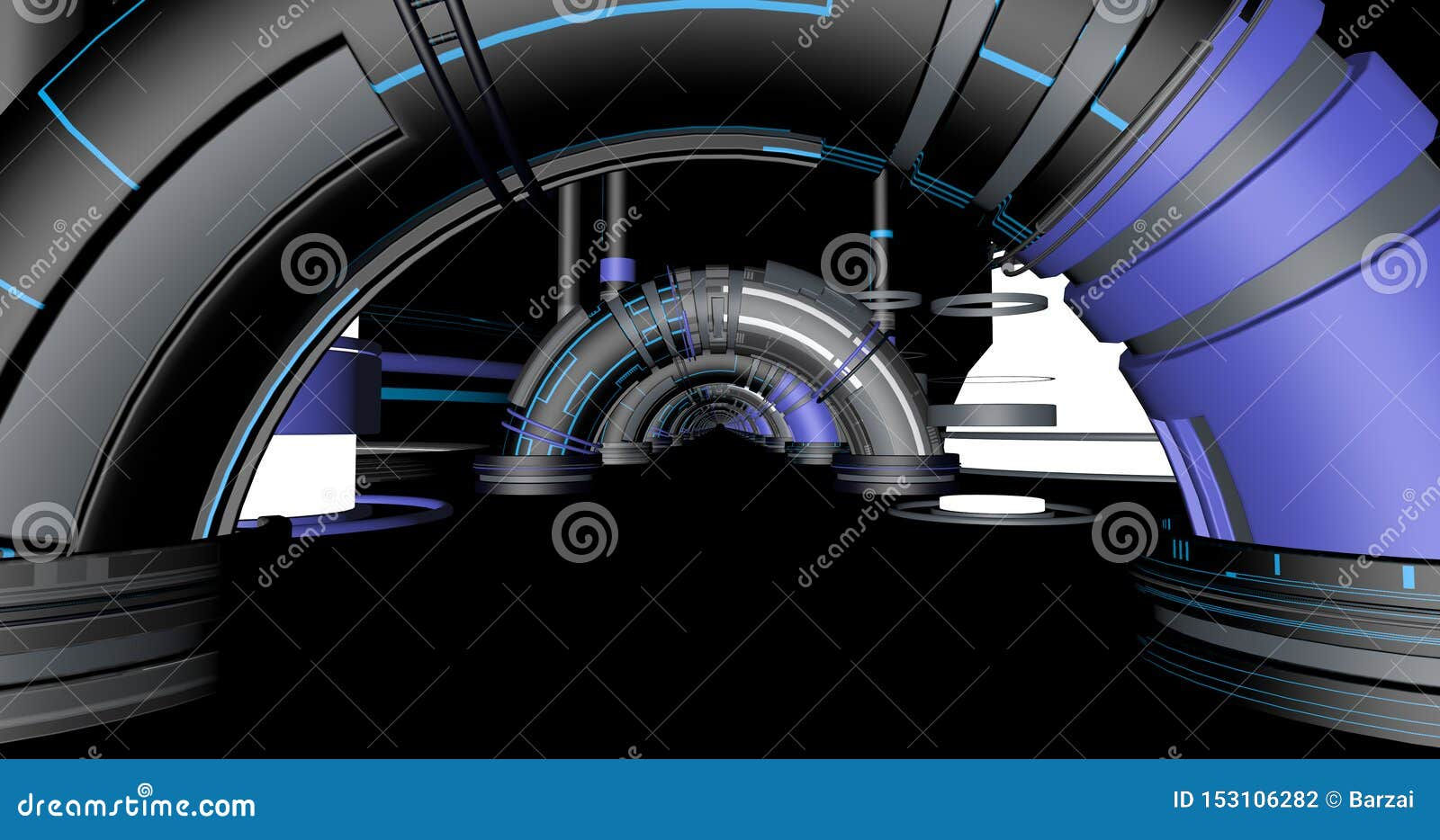 Wallpaper #F2gVHZMBSpphPi3-LCUb392 Sci Fi Bunker with Arches Stock Illustration Illustration of Space