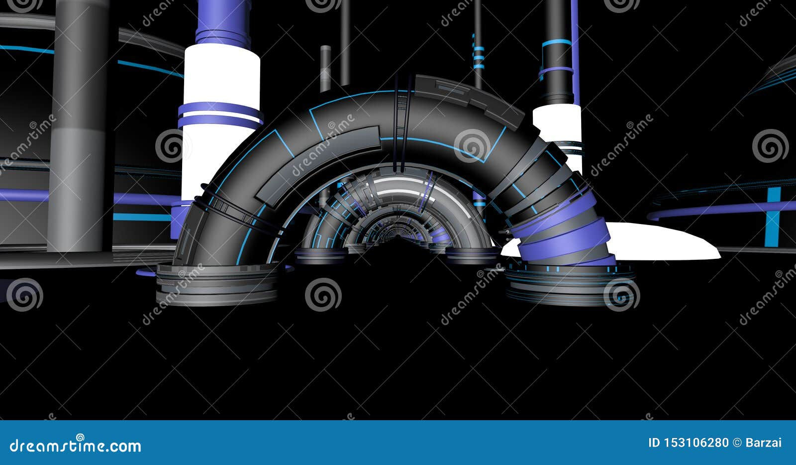 Wallpaper #F2gVHZMBSpphPi3-LCUb373 Sci Fi Bunker with Arches Stock Illustration Illustration of Shelter