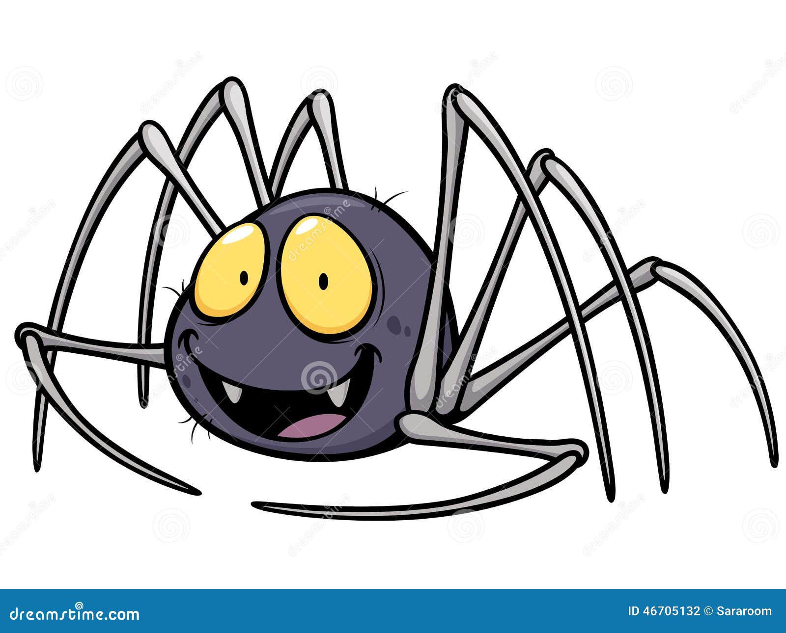 Wallpaper #46455 Brown Spider Cartoon Isolated Illustration Stock Vector Image Art Alamy