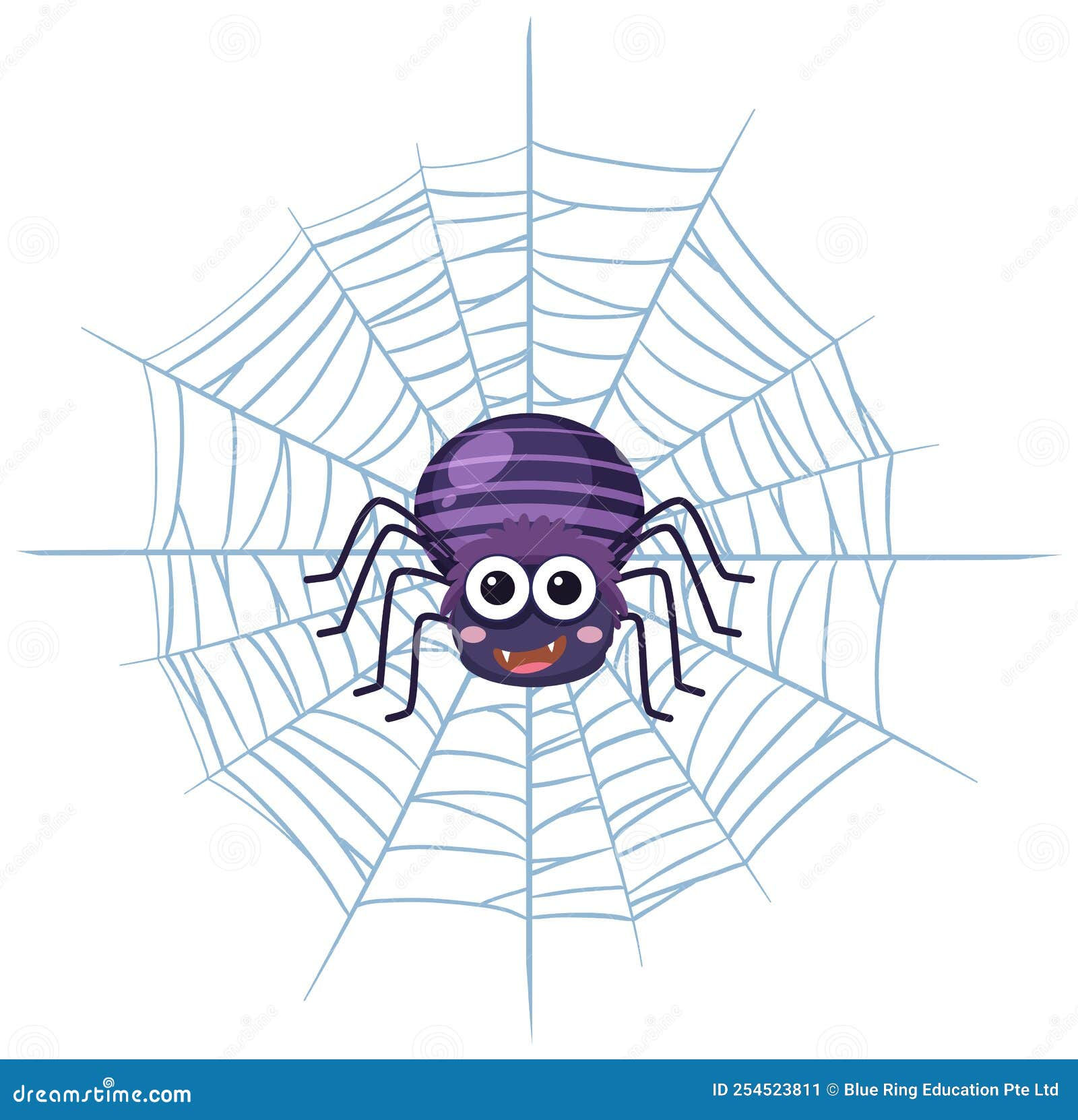 Wallpaper #k_RZOpMBKFX8bn3rE3j0317 Spider on Spiderweb Isolated Cartoon Stock Vector Illustration of