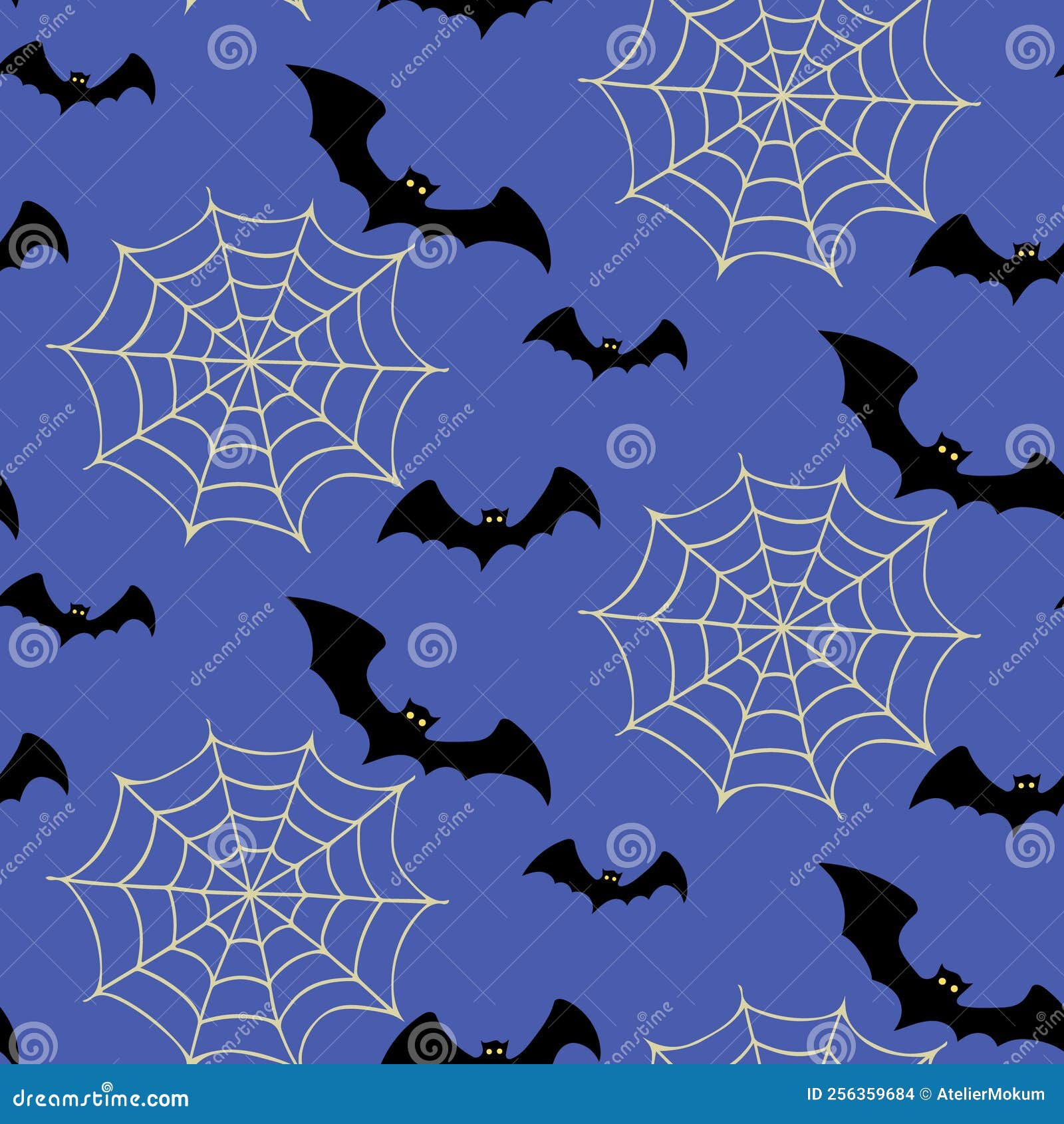 Wallpaper #sQMhZJMBpyOg8YnEWNZf213 Seamless Halloween Pattern with Flying Bats Around Spider Webs Stock