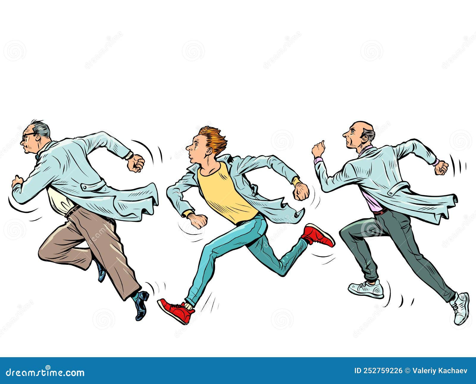Wallpaper #XZ3oZJcBkAG5jTCHLrHO145 Scientists in Lab Retro Cartoon Poster Vector Illustration