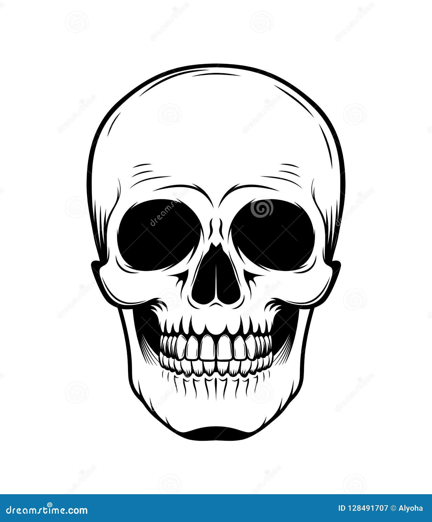Wallpaper #zmdTDpMBSpphPi3-C-l332 Simple Skull Stencil
