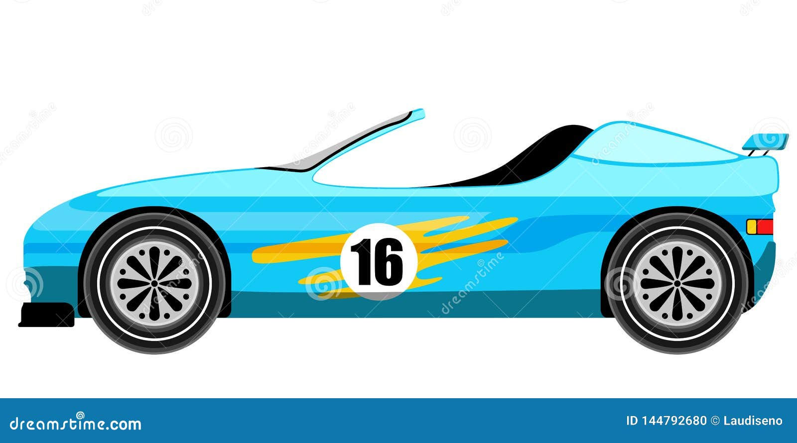 Wallpaper #omepDZMBSpphPi3-A-Z668 Side View of a Racing Car Stock Vector Illustration of Isolated