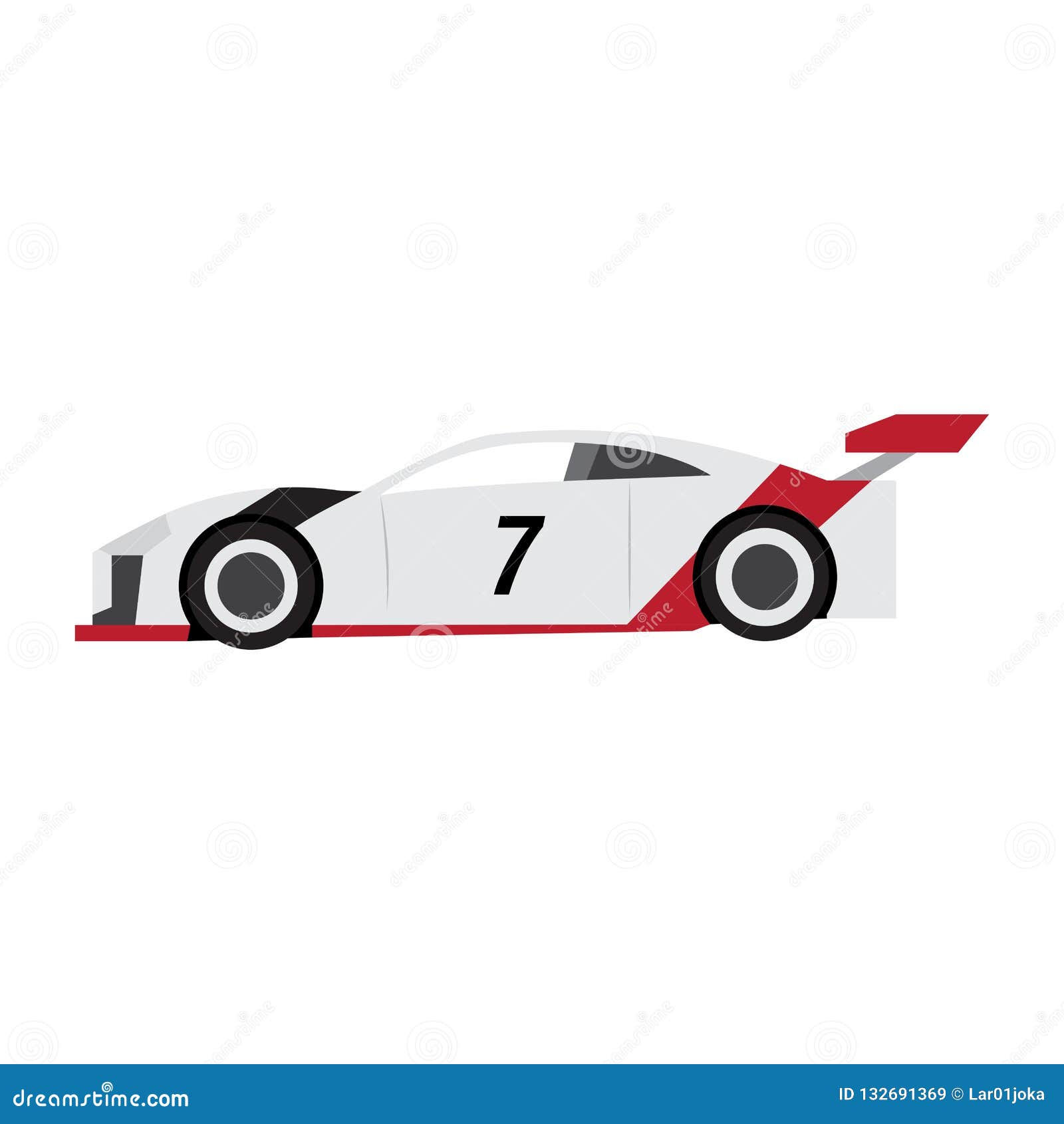 Wallpaper #omepDZMBSpphPi3-A-Z671 Side View of a Racing Car Stock Vector Illustration of Vehicle 132691369