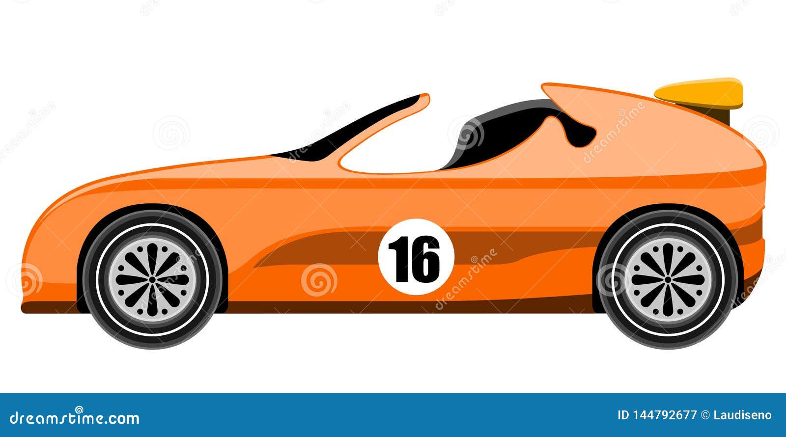 Wallpaper #omepDZMBSpphPi3-A-Z692 Side View of a Racing Car Stock Vector Illustration of Power 144792677