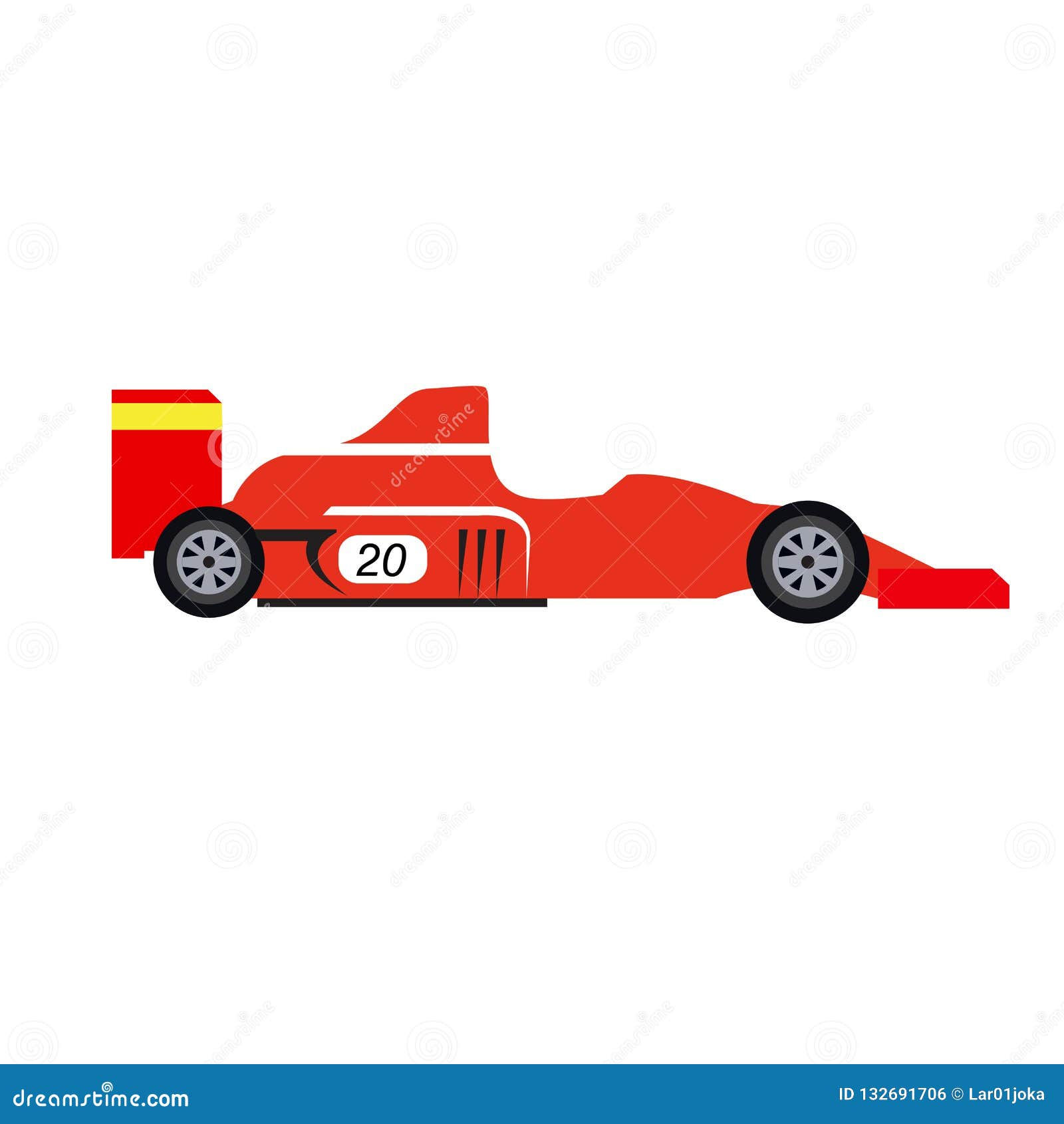Wallpaper #omepDZMBSpphPi3-A-Z6186 Side View of a Racing Car Stock Vector Illustration of Auto 132691706