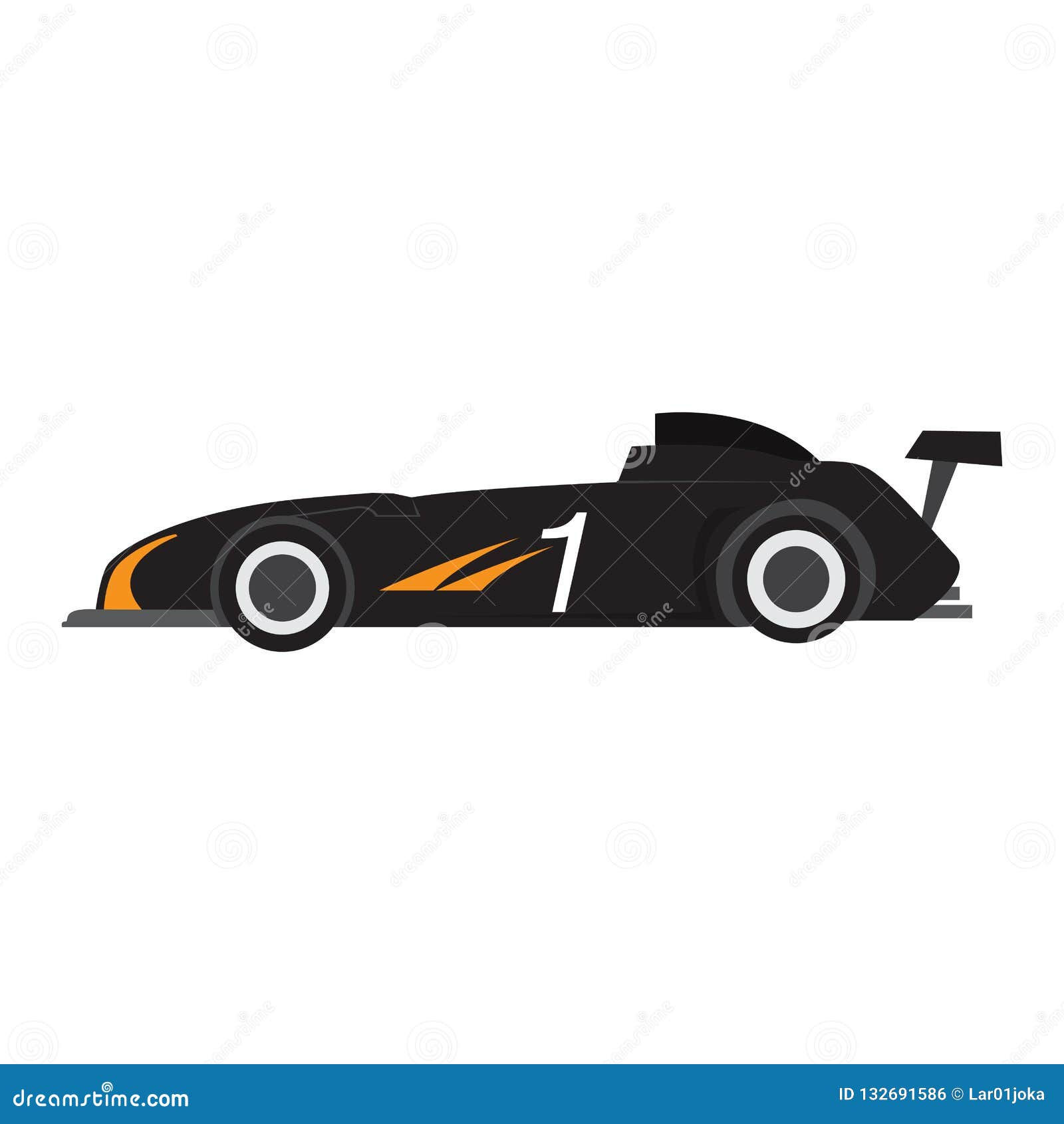Wallpaper #omepDZMBSpphPi3-A-Z6179 Side View of a Racing Car Stock Vector Illustration of Fast 132691586