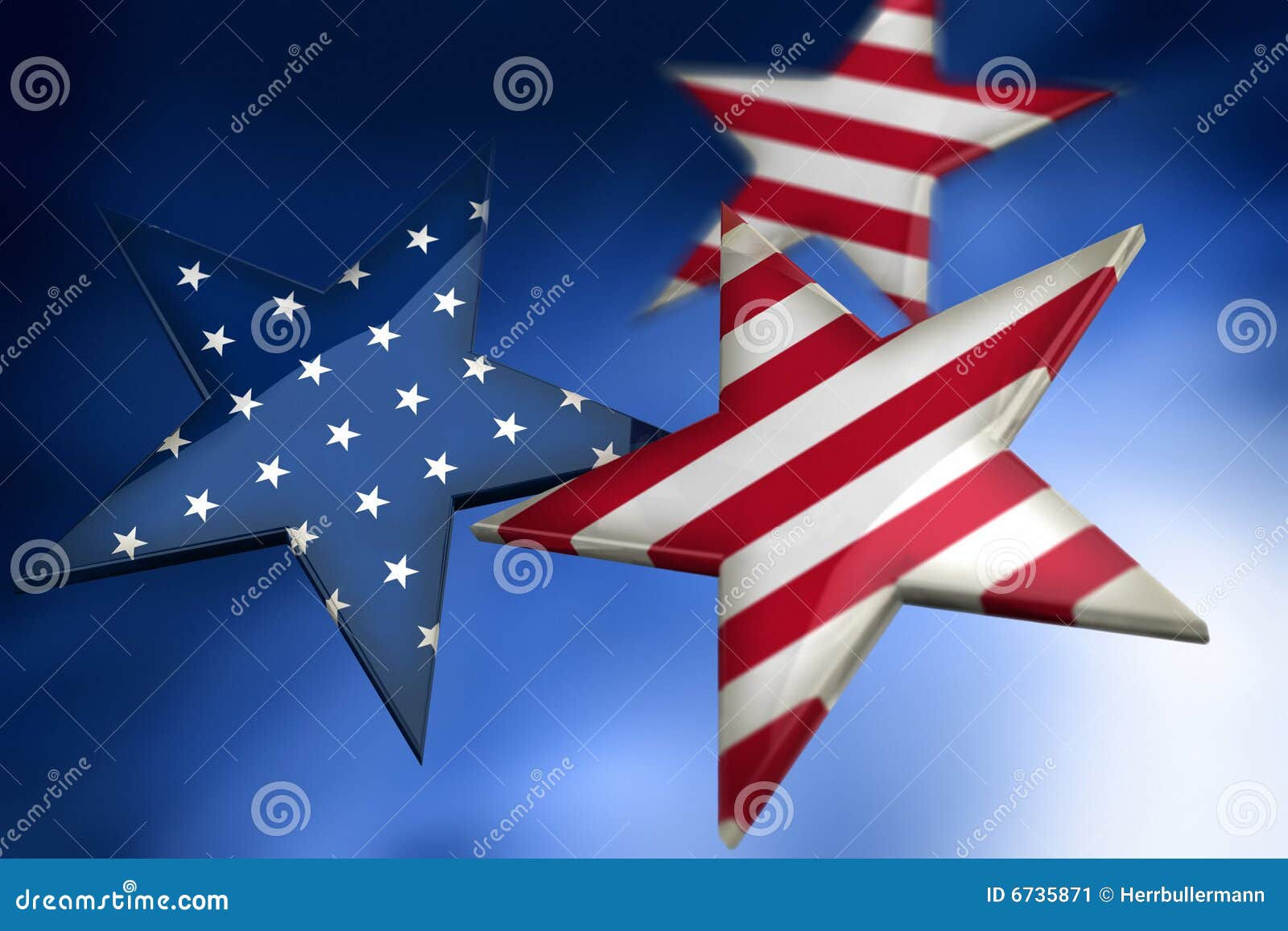 Wallpaper #CF1E7 The American Flag Print as Star Shaped Symbol Big Star American Flag