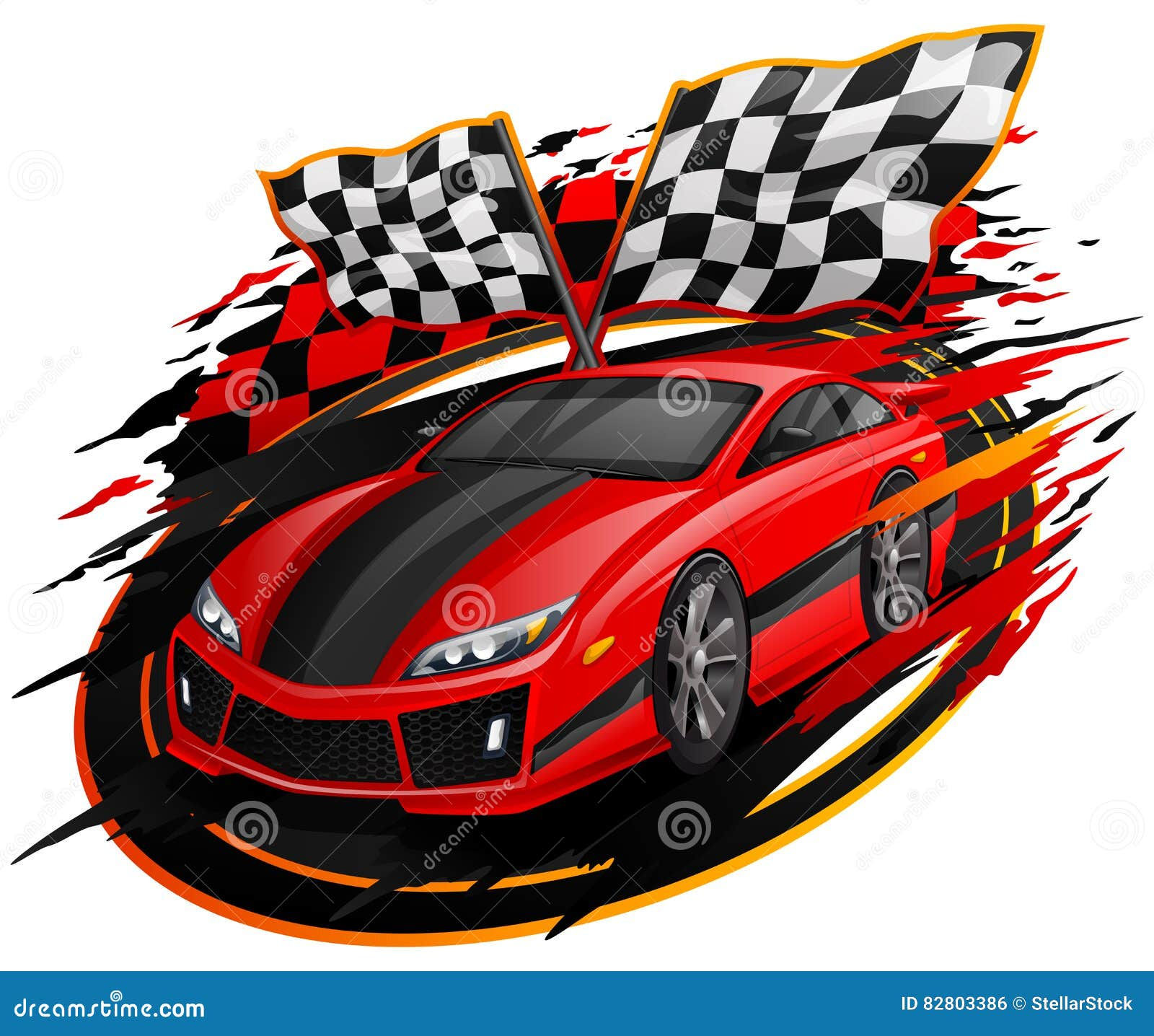 Wallpaper #Tj9HPJMBLiIJ4c9O7ZGl15 Speeding Racing Car Design Stock Vector Illustration of Race 82803386