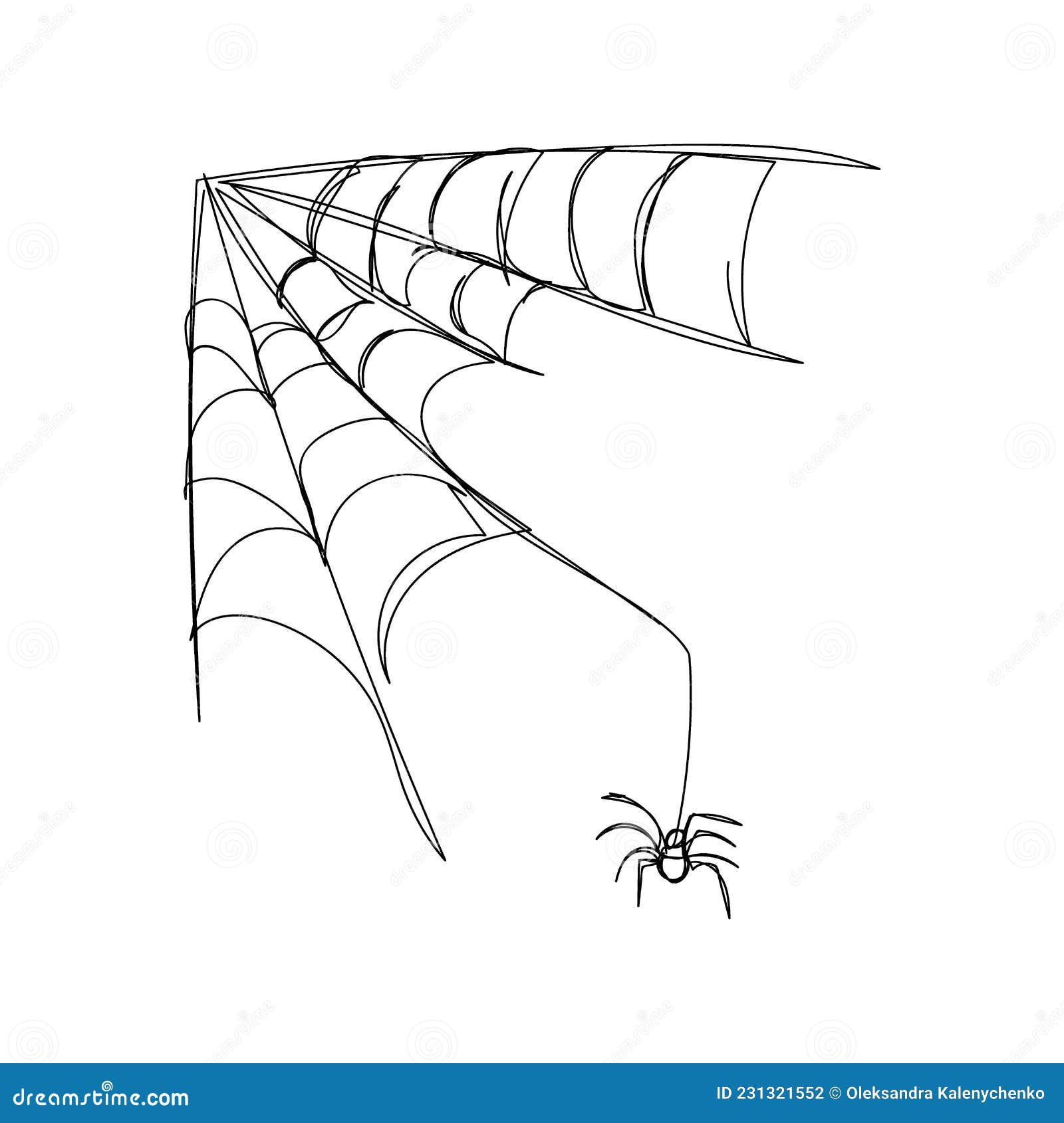 Wallpaper #zGexDZMBSpphPi3-sebl51 Spider Crawling on the Web One Line Art Continuous Line Drawing of
