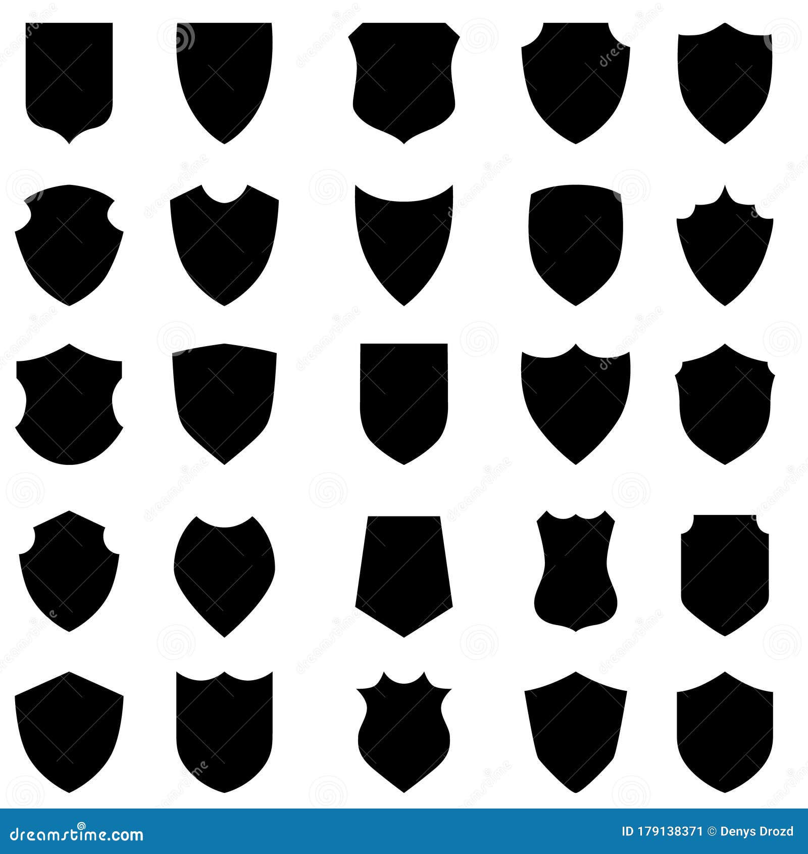 Wallpaper #dWiUJJMBSpphPi3-Fjn0253 Shield Blank Icon Vector Set Security Illustration Sign Collection