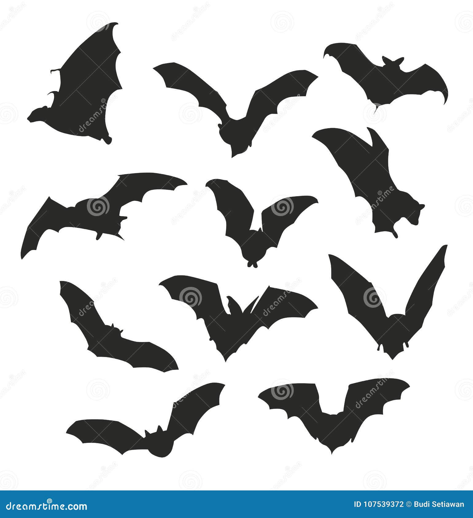Wallpaper #xBk1Ho8BtGB6xQ78c3jW13 Set Bat Pose Design Stock Vector Illustration of Gothic 107539372