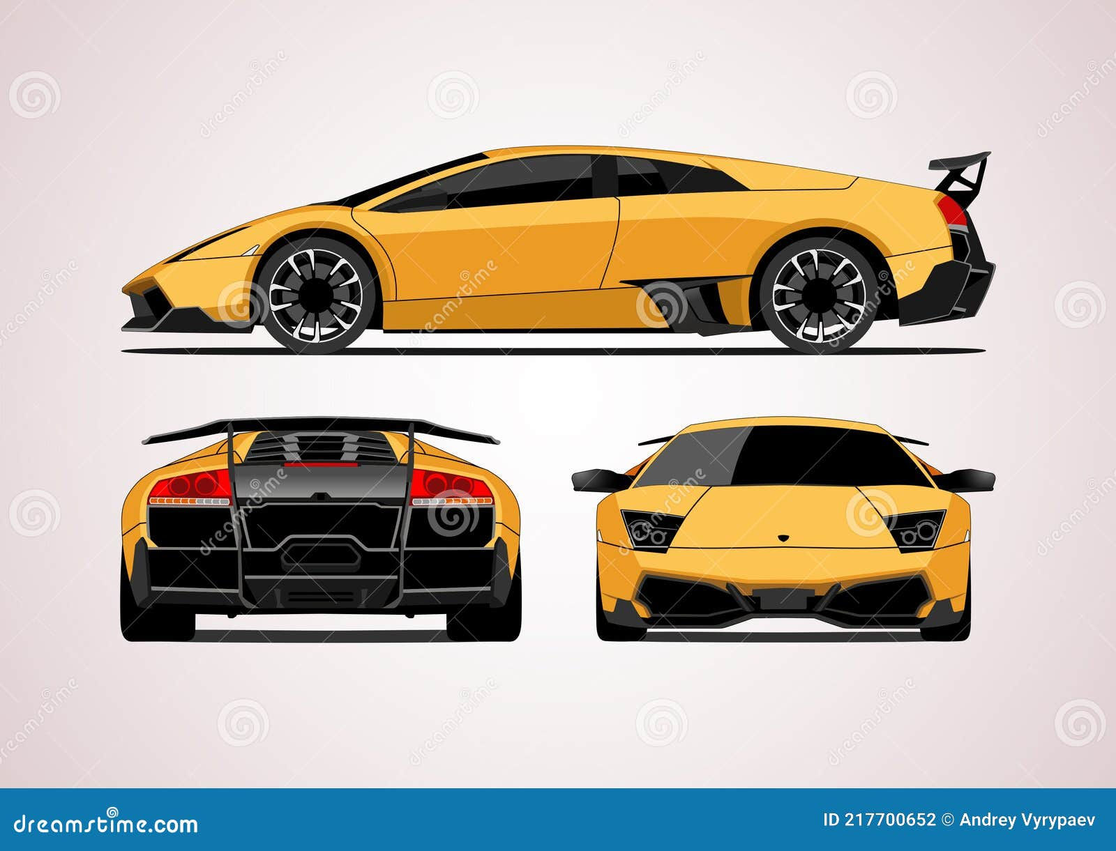Wallpaper #kWidIpMBSpphPi3-uDN4140 Super Car View from Three Sides Editorial Photography Illustration