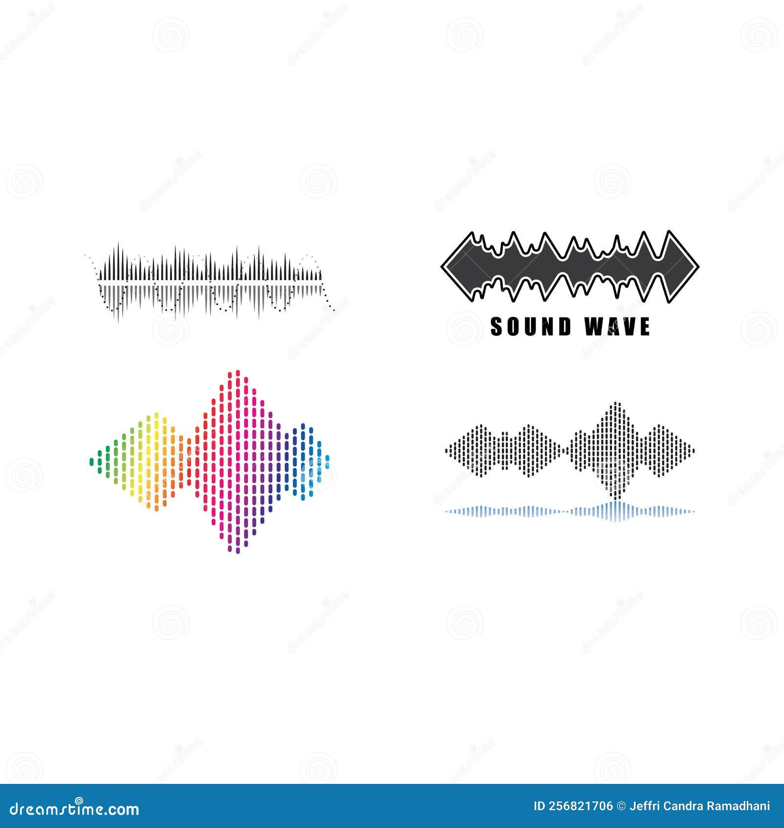 Wallpaper #YmcfCZMBSpphPi3-Vc48255 Sound Waves Set Vector Illustration Stock Vector Illustration of