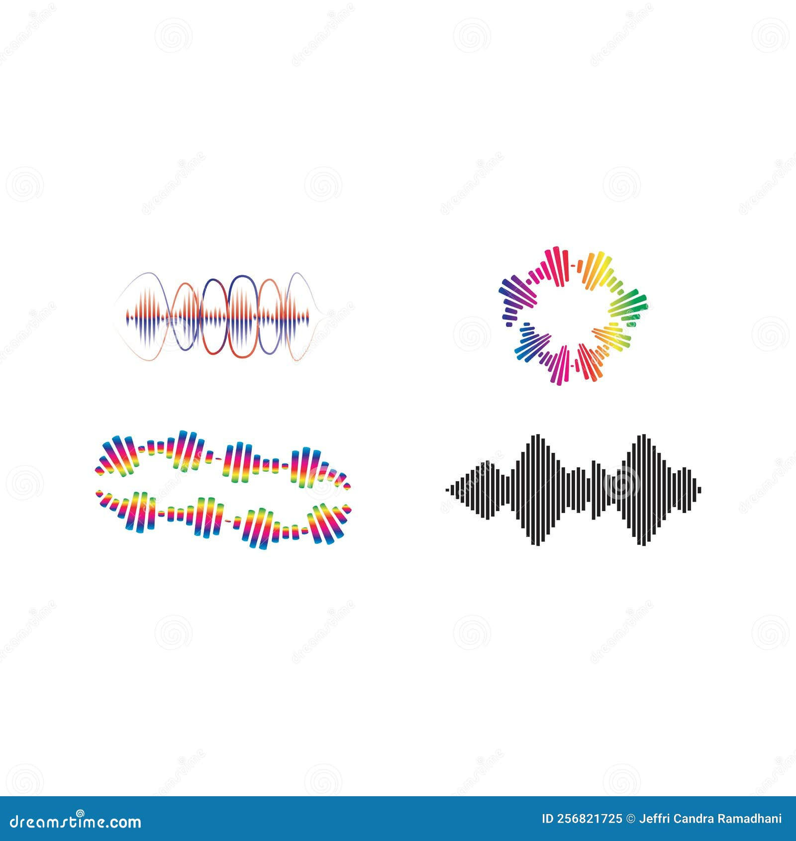 Wallpaper #YmcfCZMBSpphPi3-Vc48333 Sound Waves Set Vector Illustration Stock Vector Illustration of