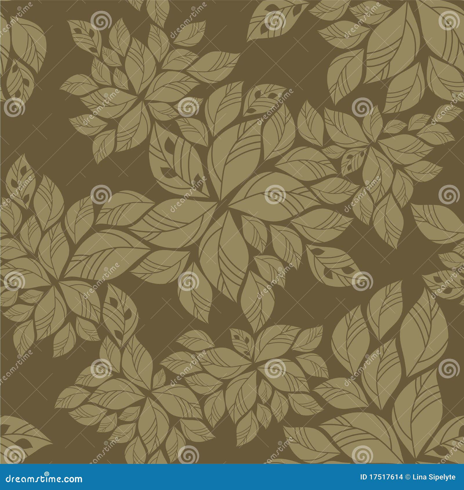 Wallpaper #am19apcBycdYOYFTxHE696 Seamless Green Leaves Pattern Stock Vector Illustration of Outlined